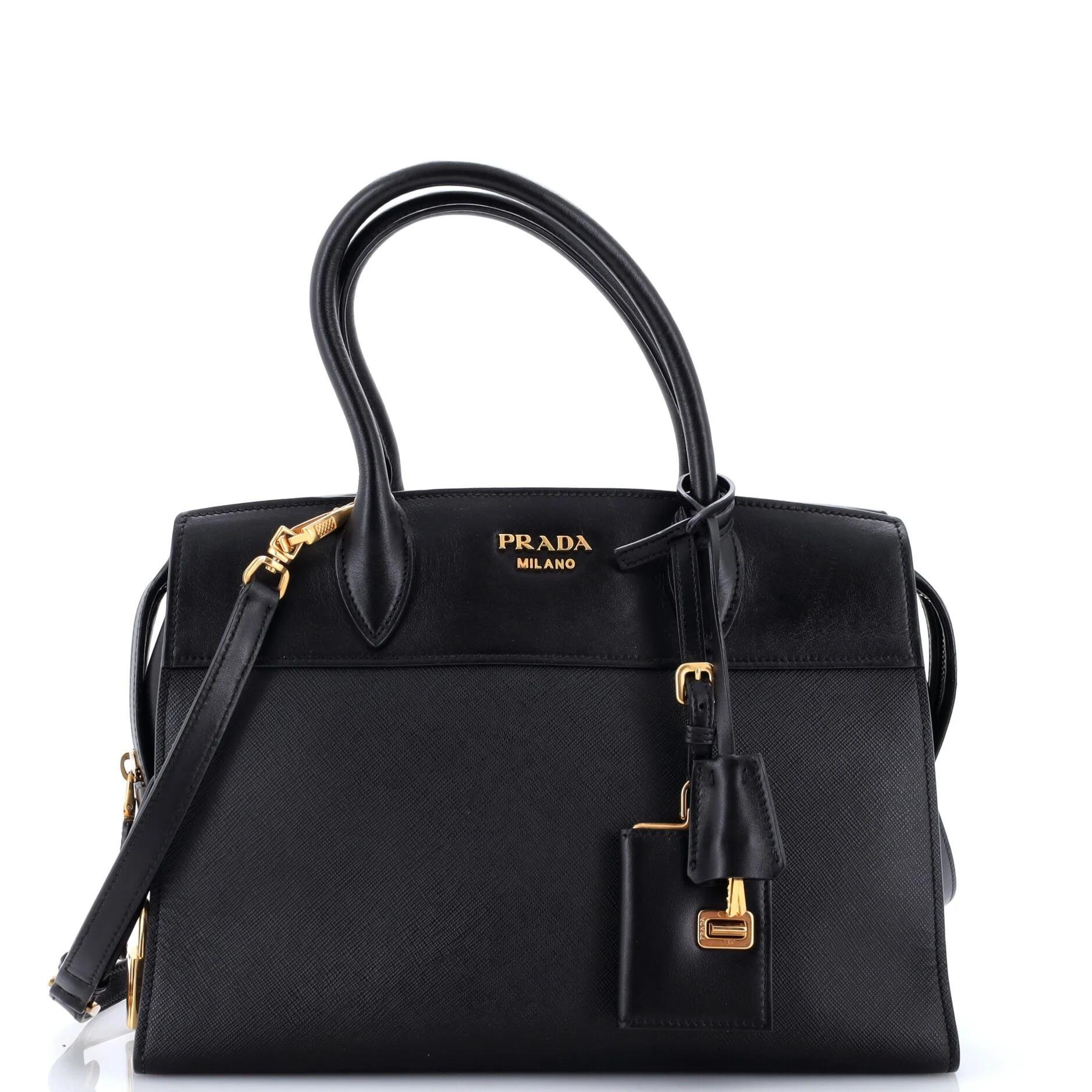 Leather tote