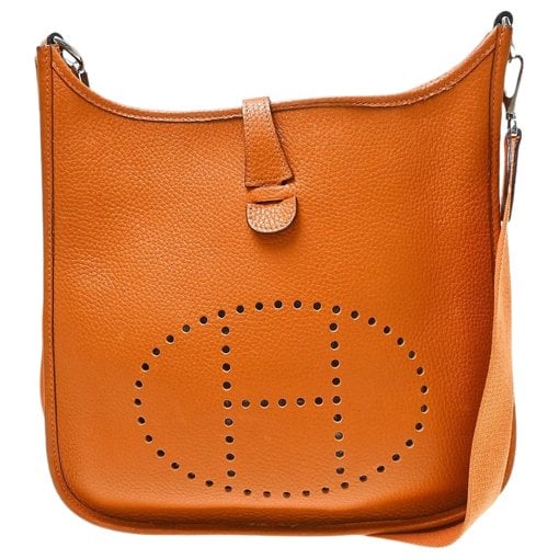 Evelyne leather handbag