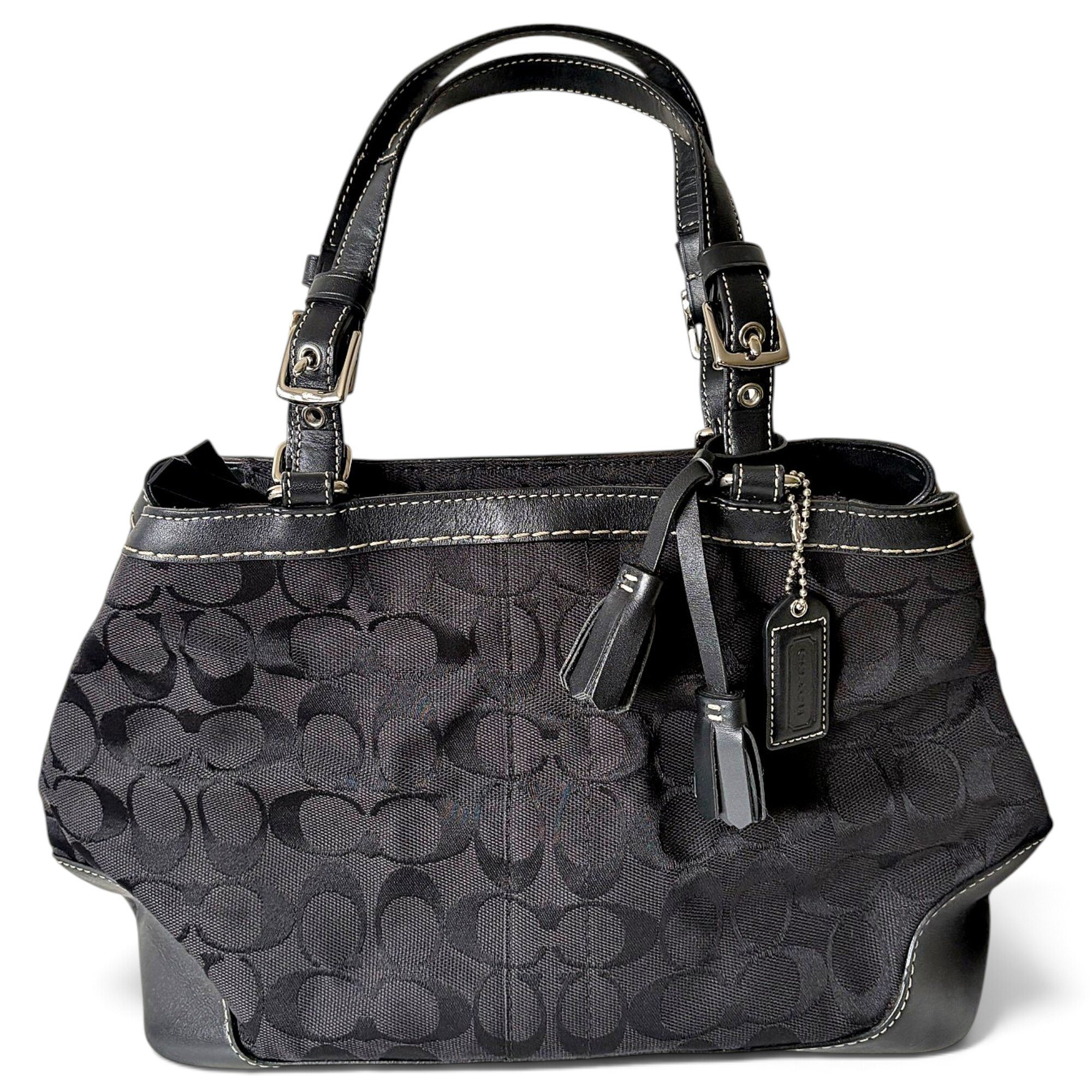 Signature Sufflette leather handbag