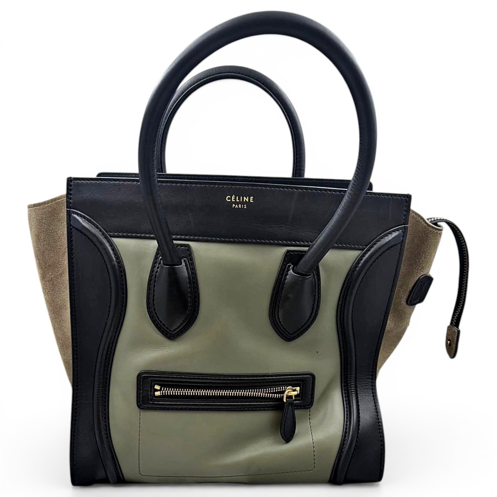 Luggage leather handbag