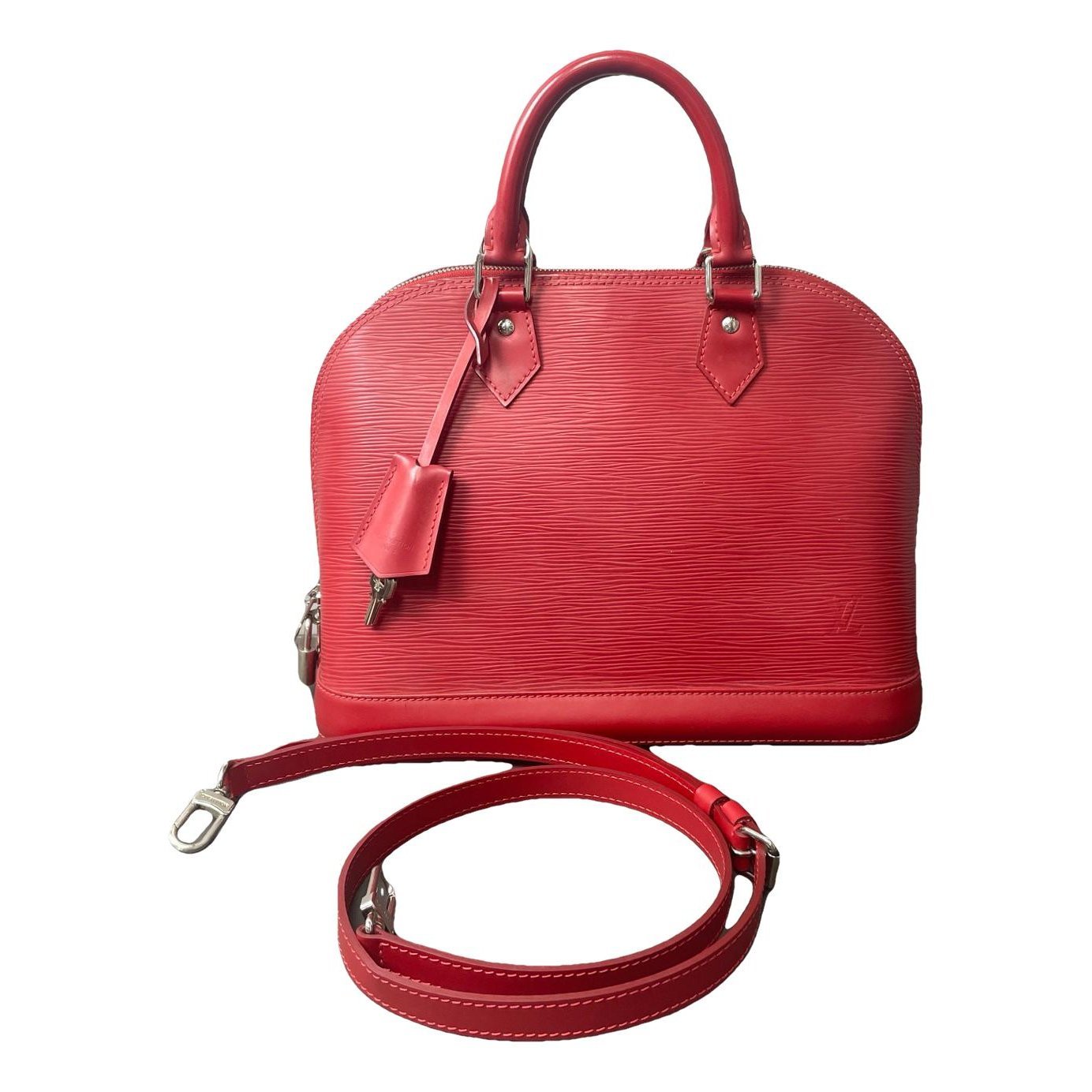 Louis Vuitton Alma leather handbag