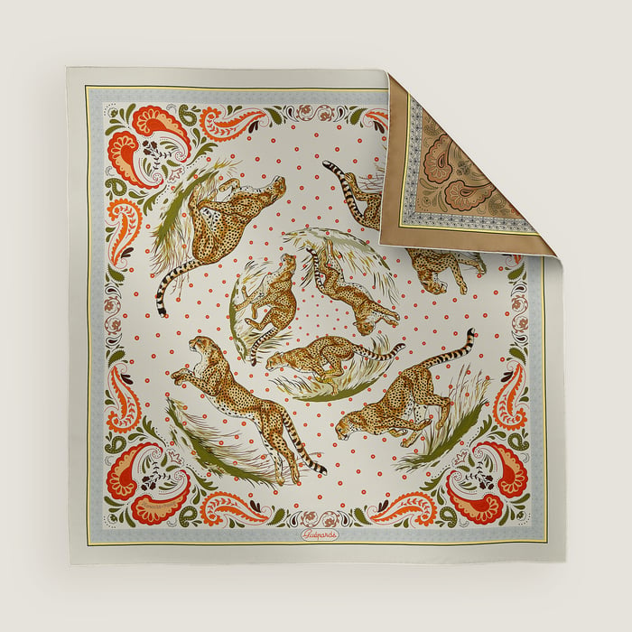 Guepards Bandana Double Face Scarf 90
