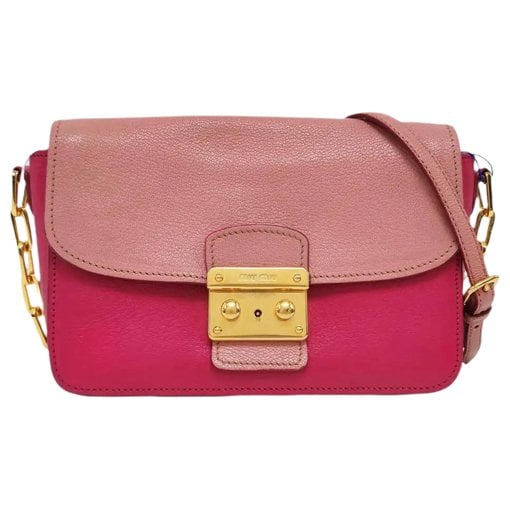 Leather crossbody bag