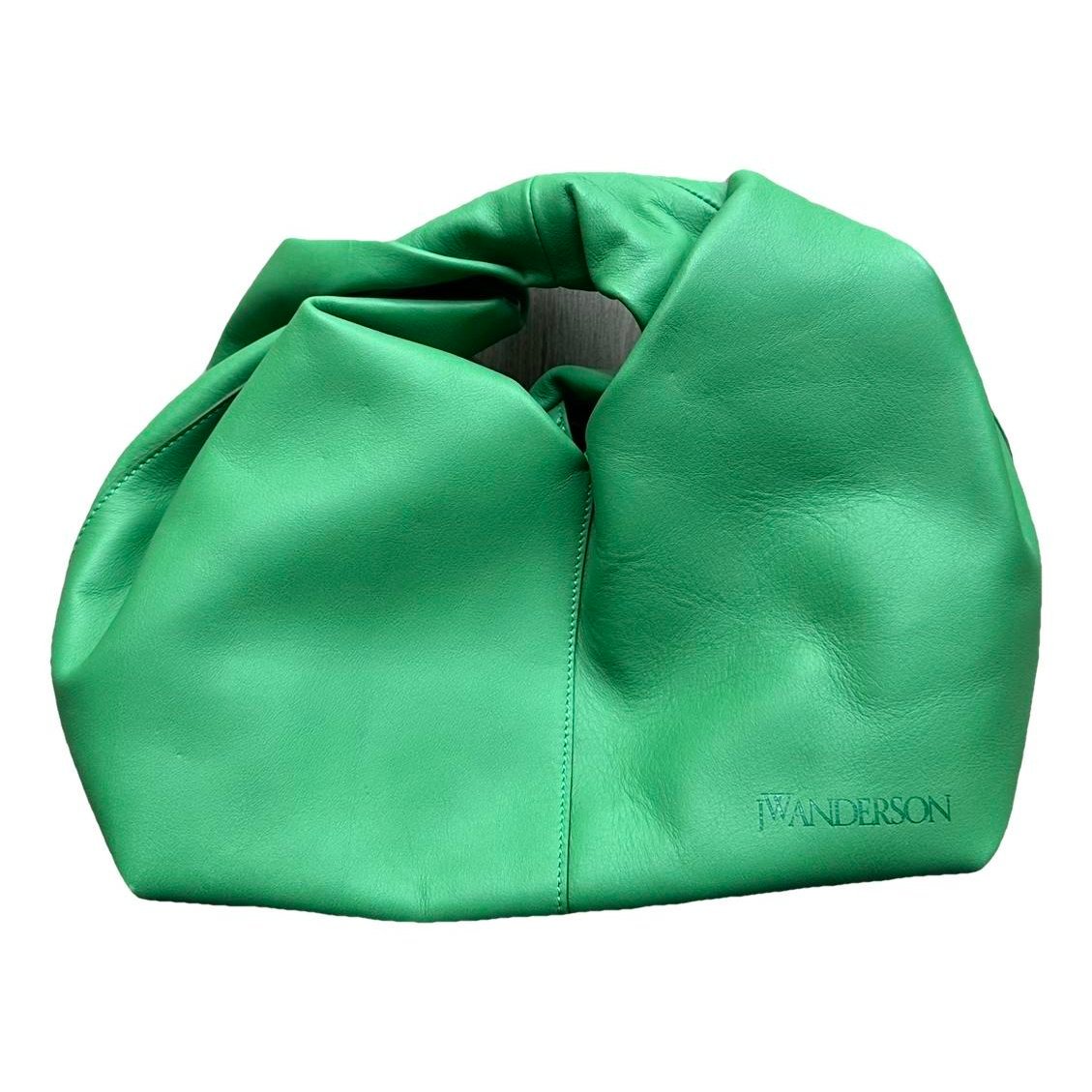 Twister leather handbag