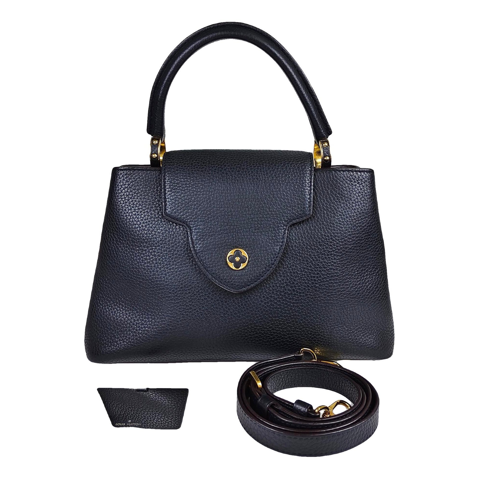 Capucines leather handbag