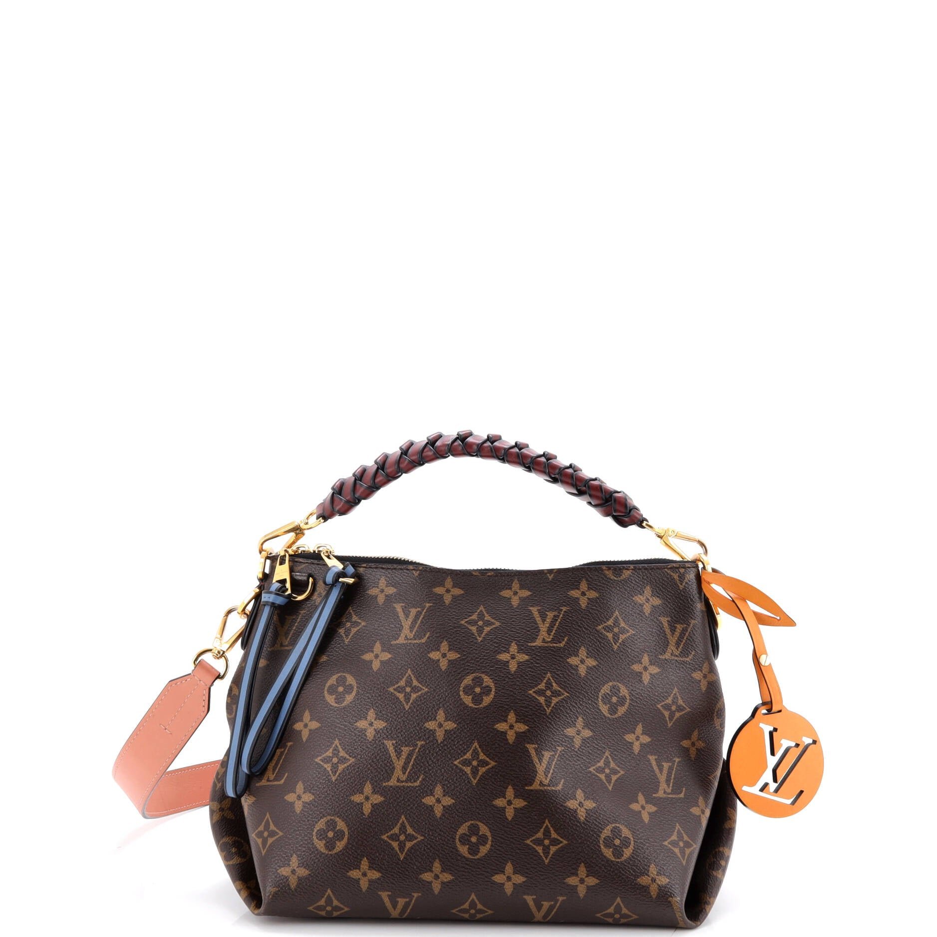 Louis Vuitton Braided Handle Beaubourg Hobo Monogram Canvas Mini