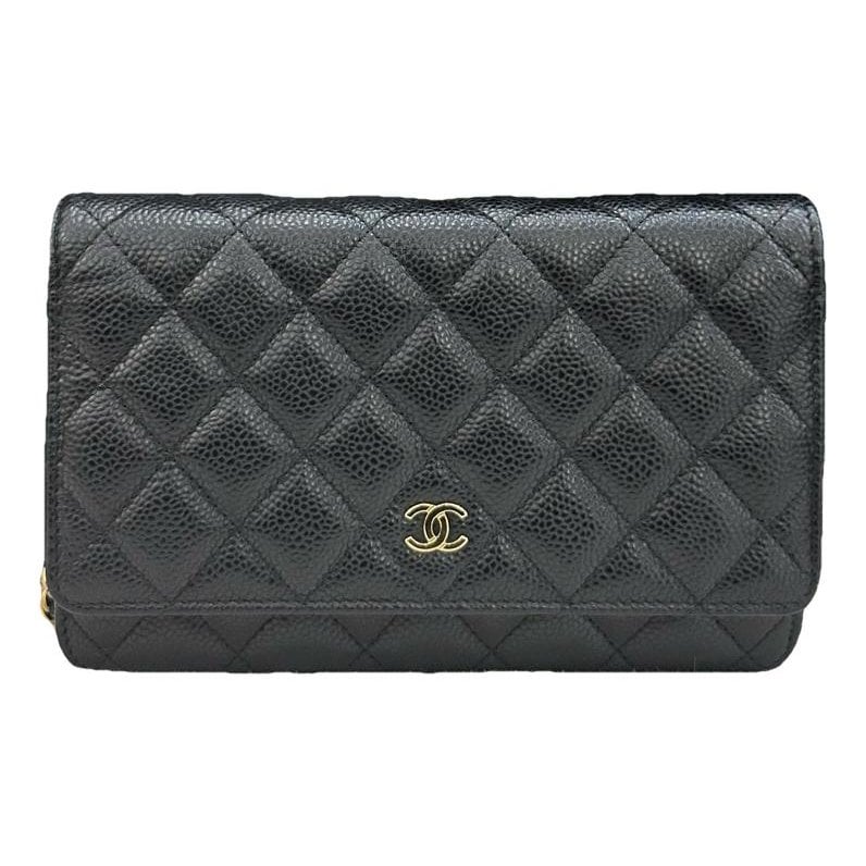Wallet On Chain Timeless/Classique leather crossbody bag