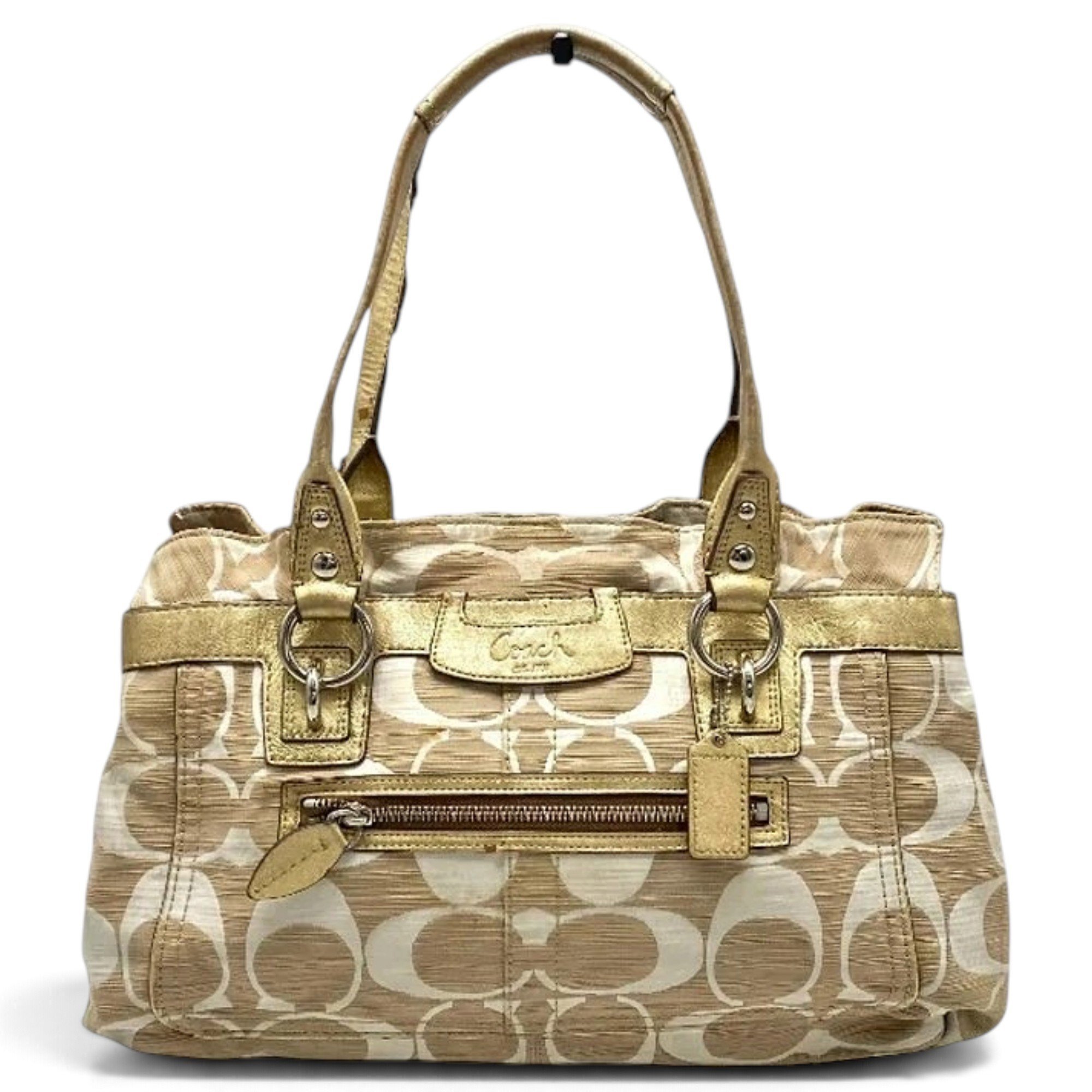 Leather satchel