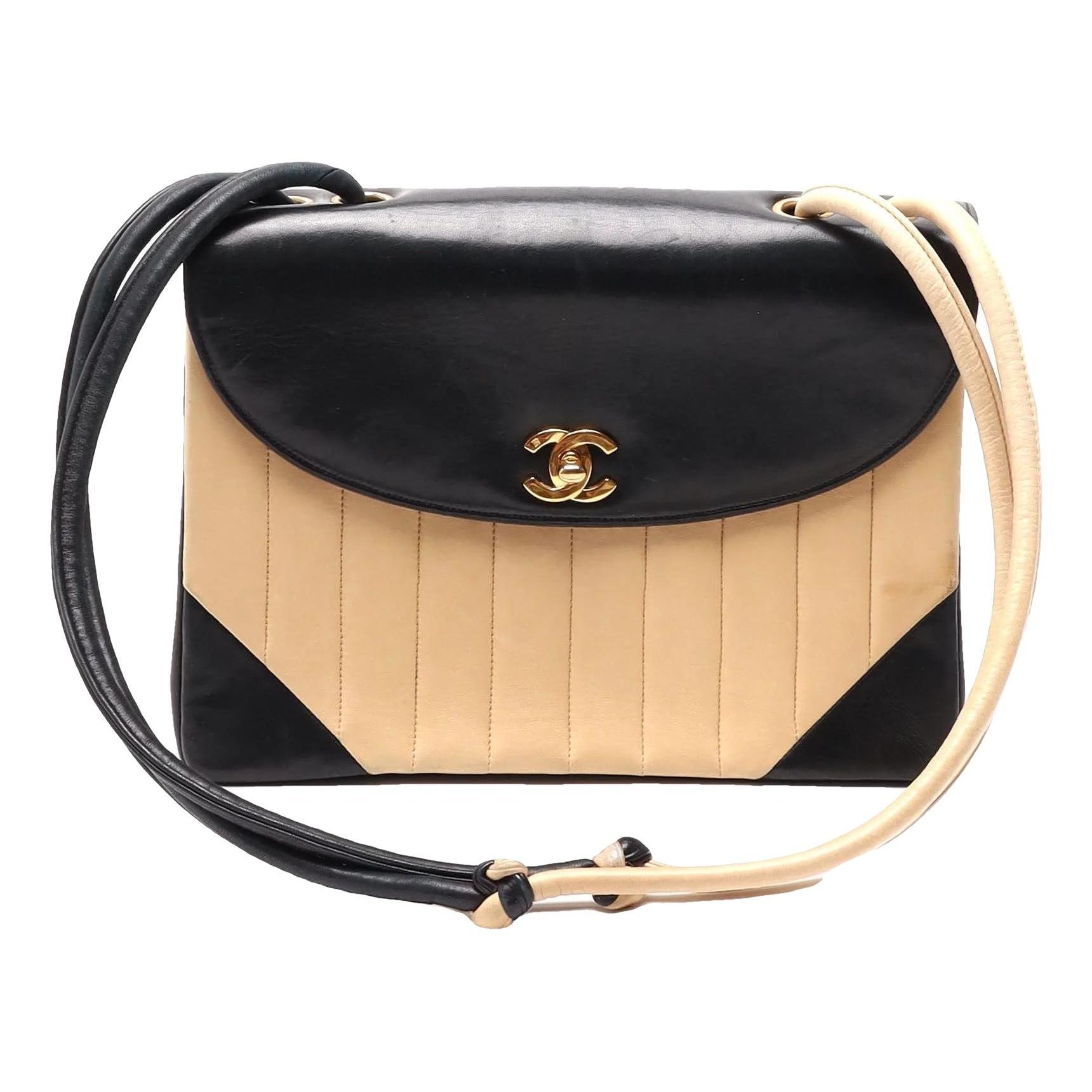 Mademoiselle leather handbag