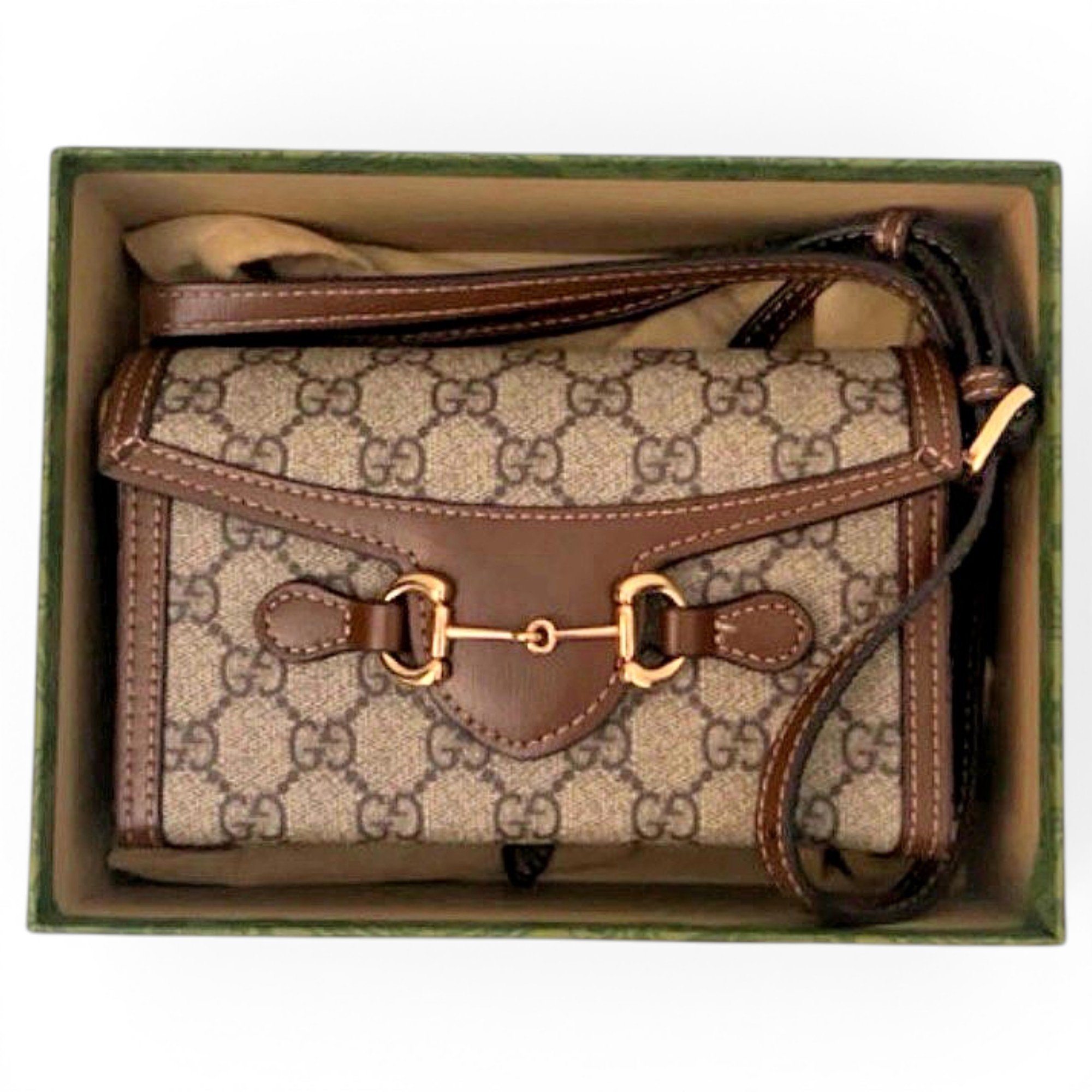 Horsebit 1955 leather handbag