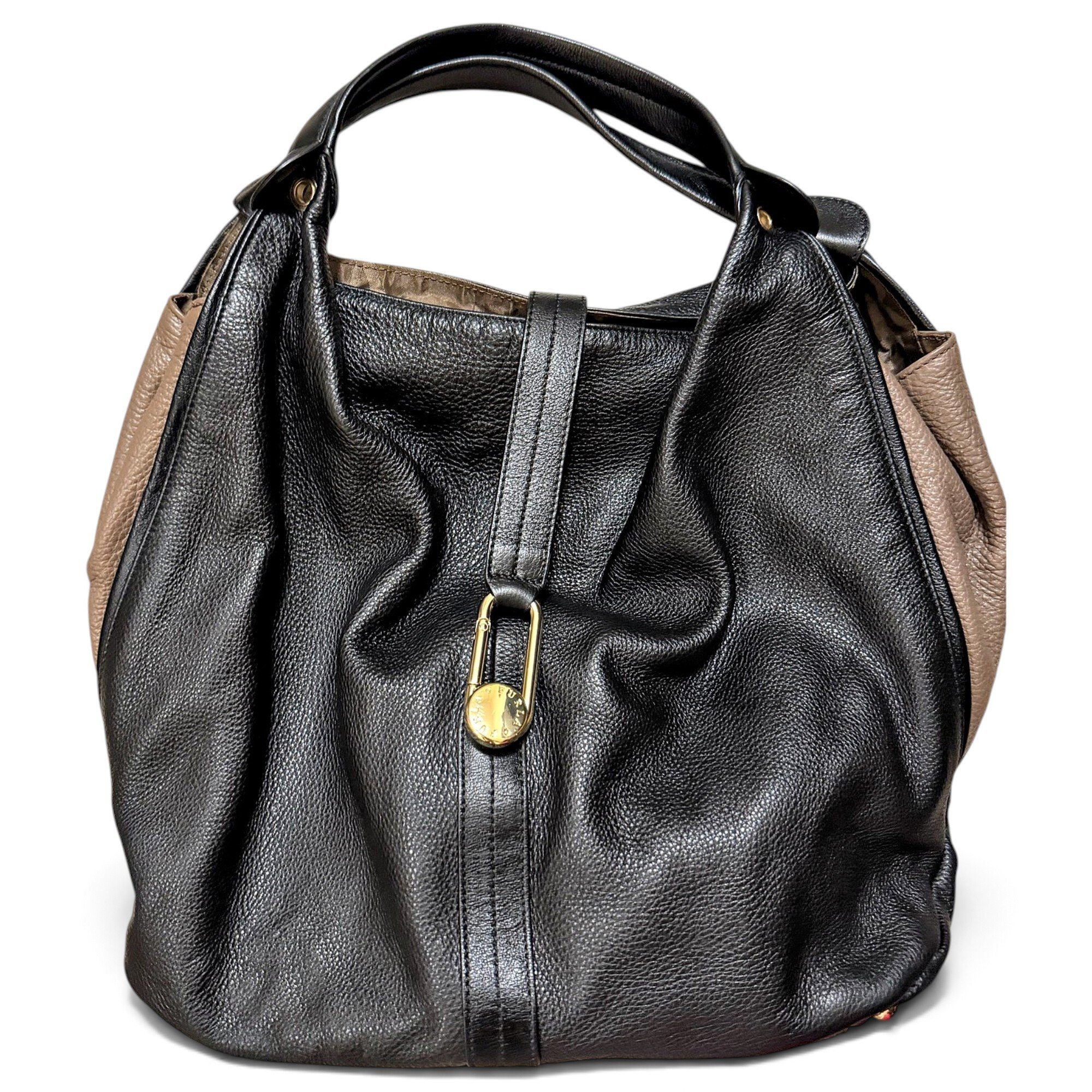 Leather handbag