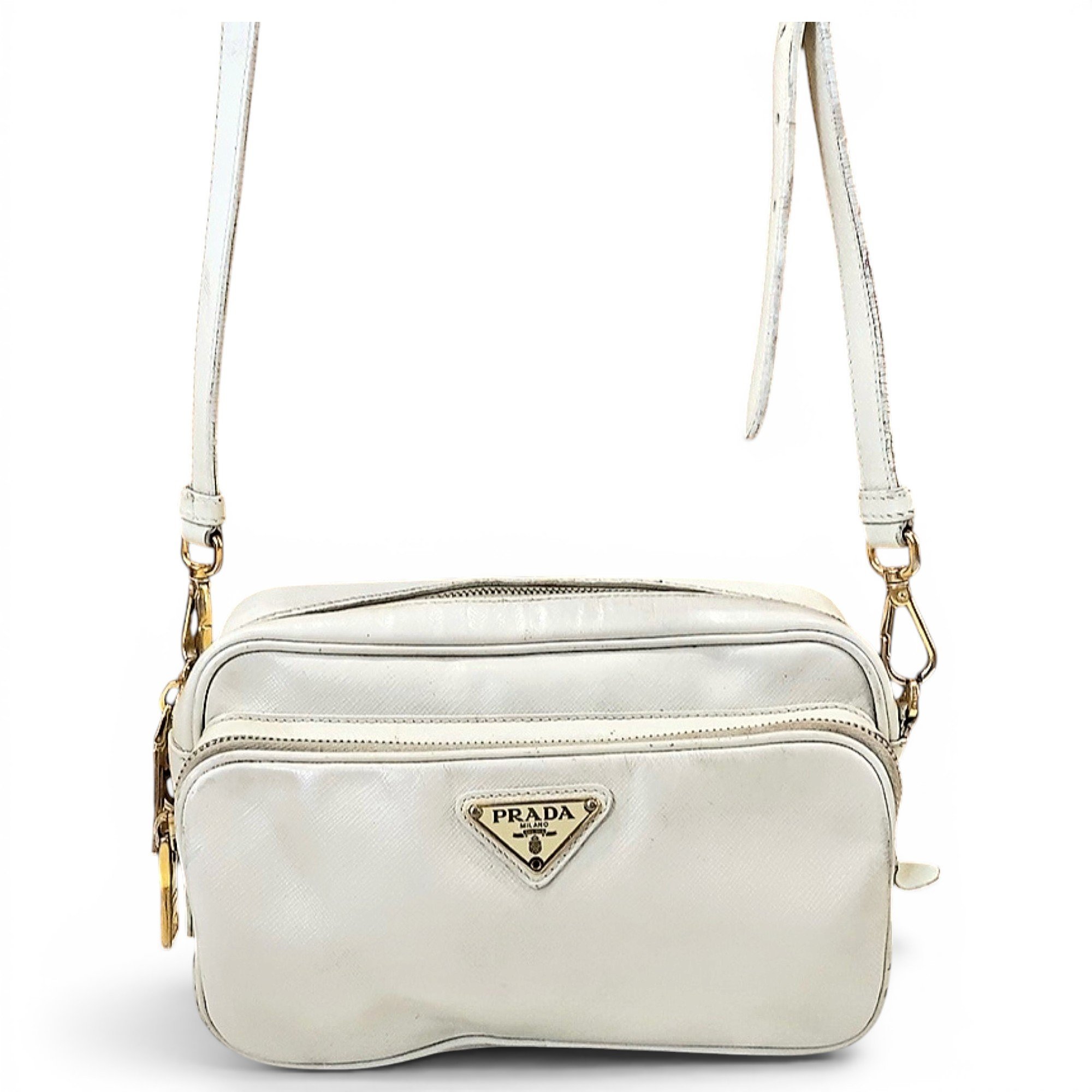 Leather crossbody bag