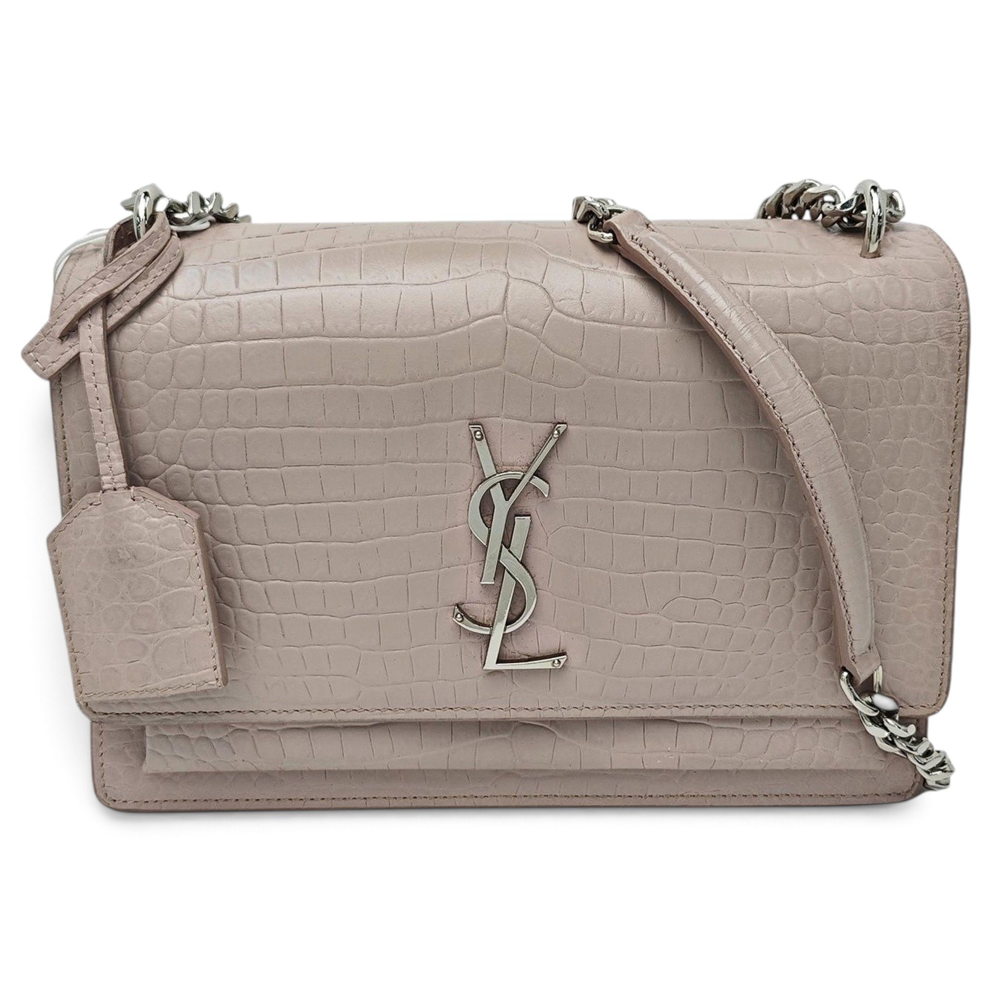 Sunset leather handbag