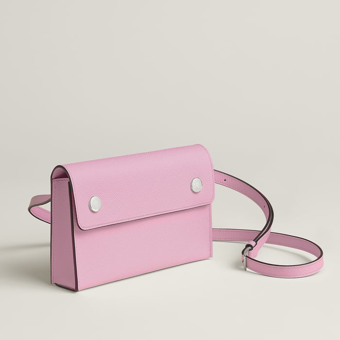 Mauve Sylvestre Hermèsnap Wallet