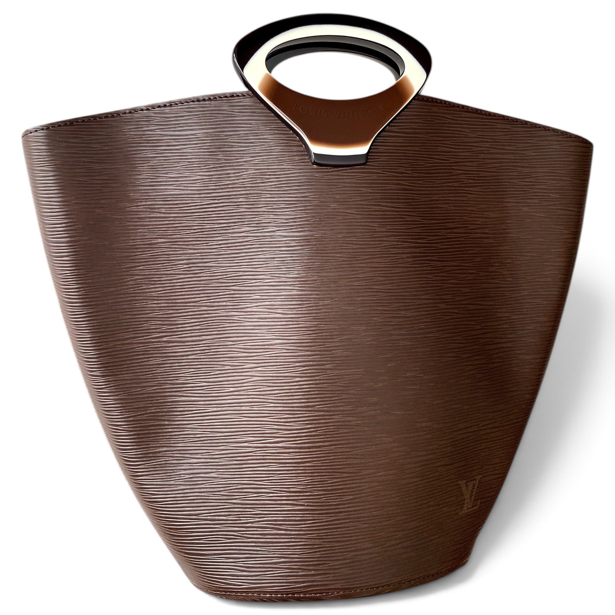 Noctambule leather handbag