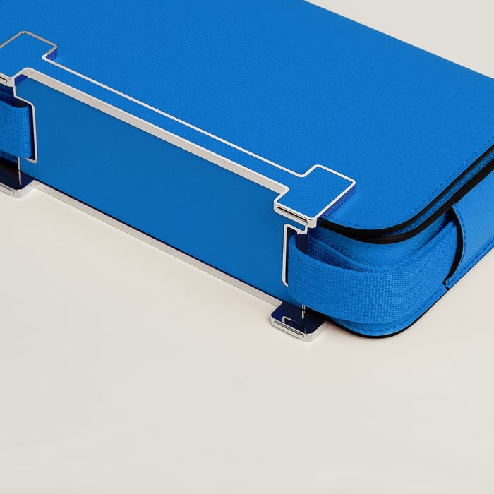 Bleu Hydra Hermès Geta Slim Bag