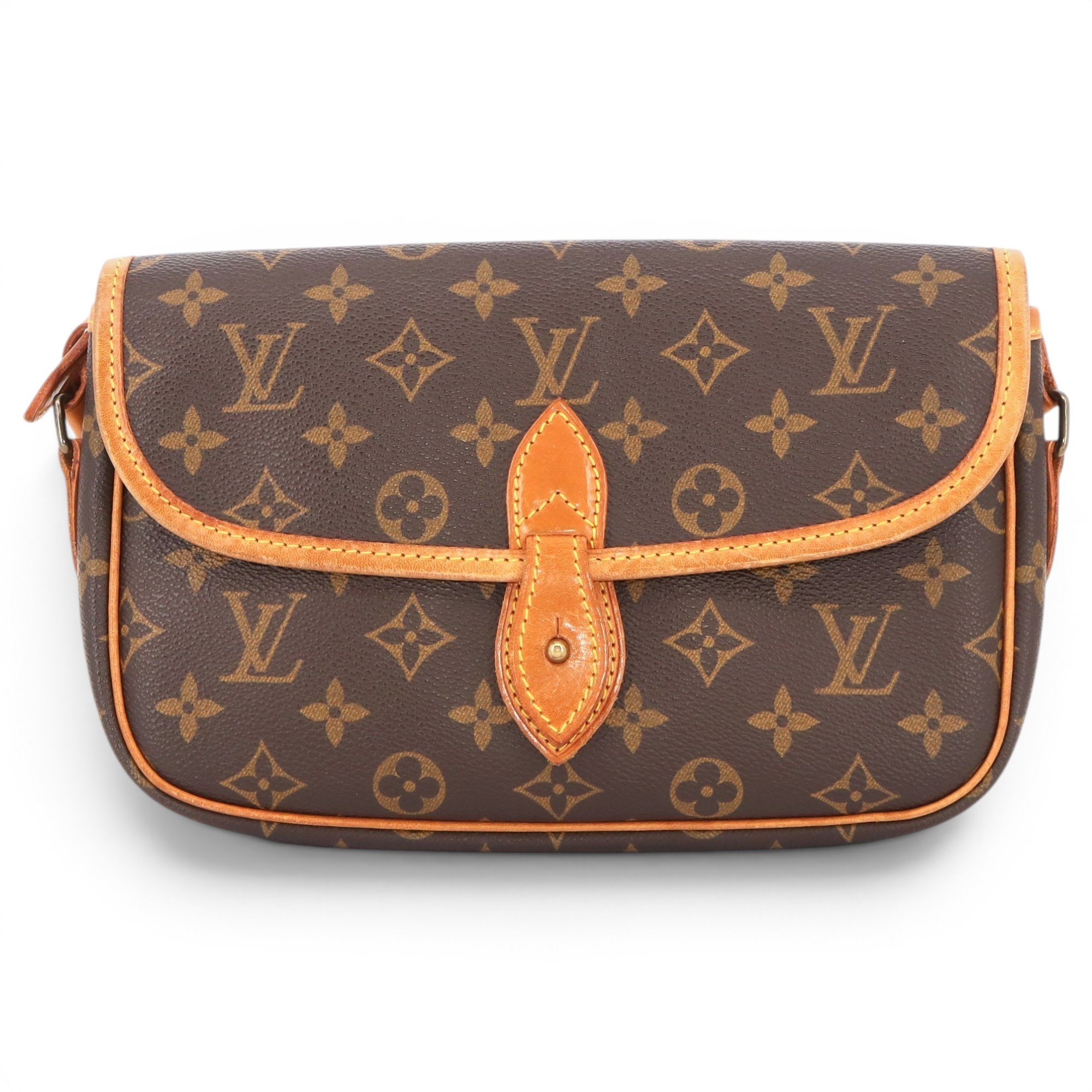 Gibeciere leather crossbody bag