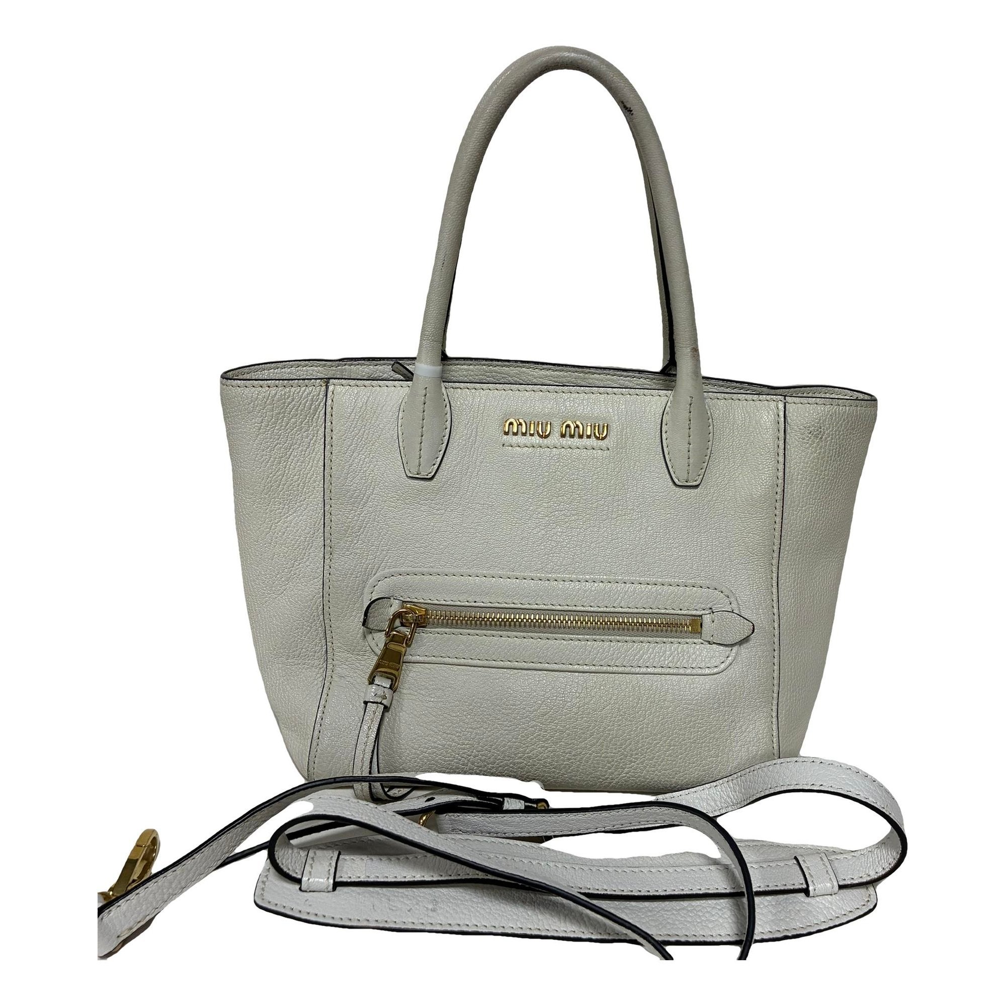 Leather handbag