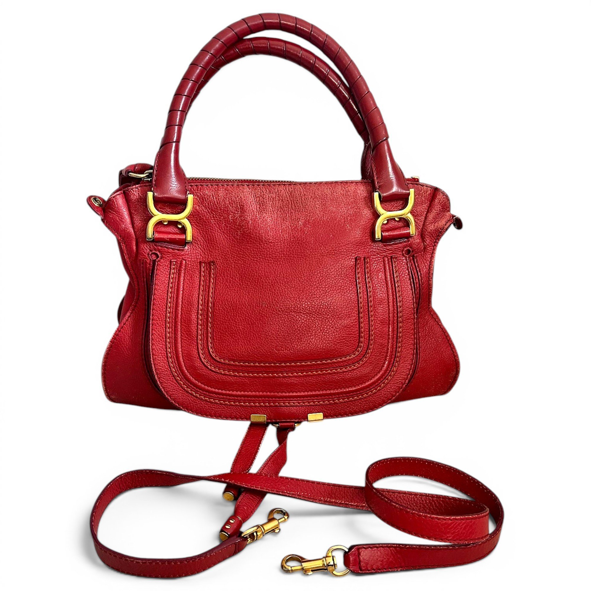 Marcie leather handbag