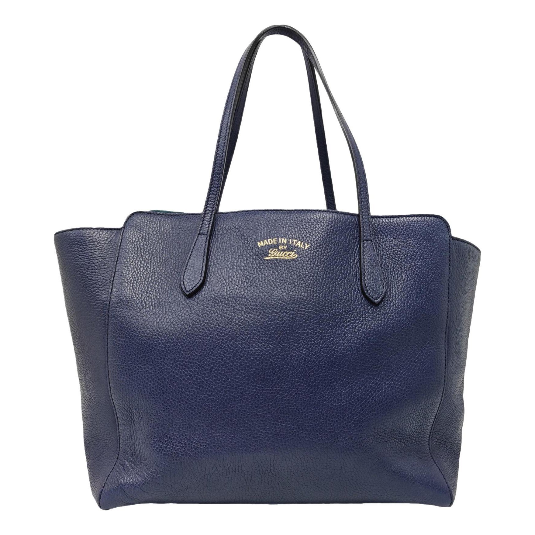 Swing leather tote