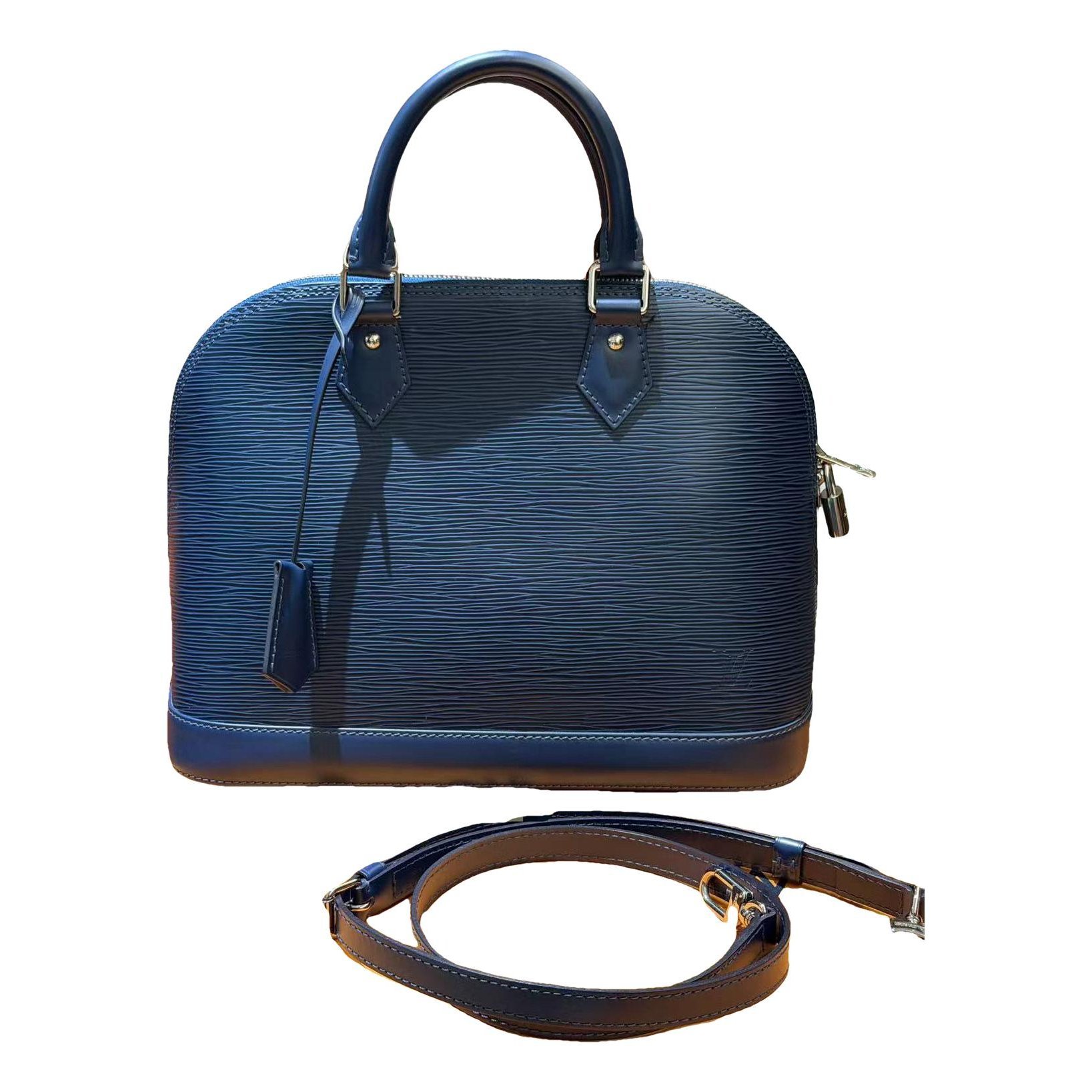 Alma leather handbag