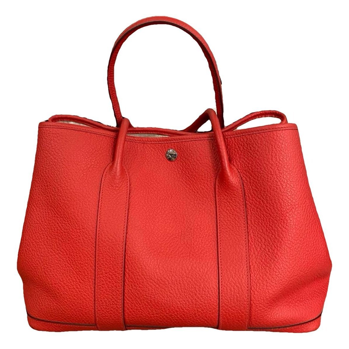 Garden Party leather handbag