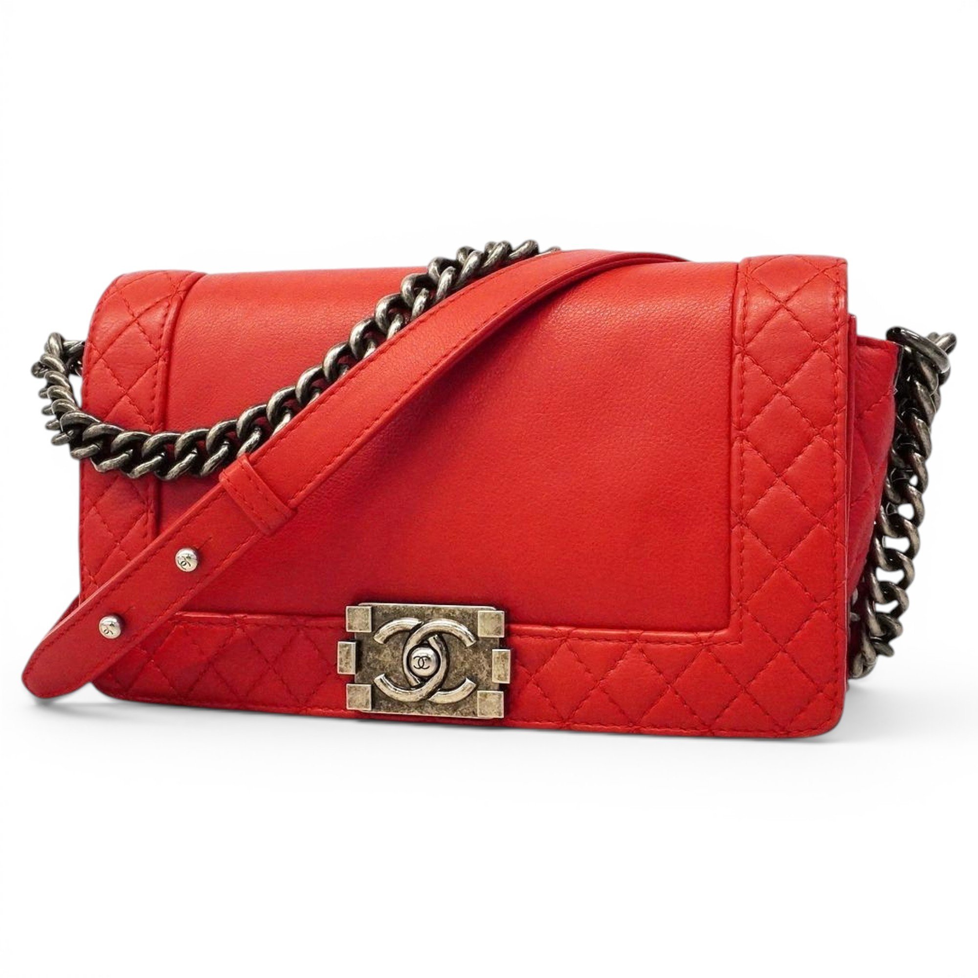 Boy leather handbag