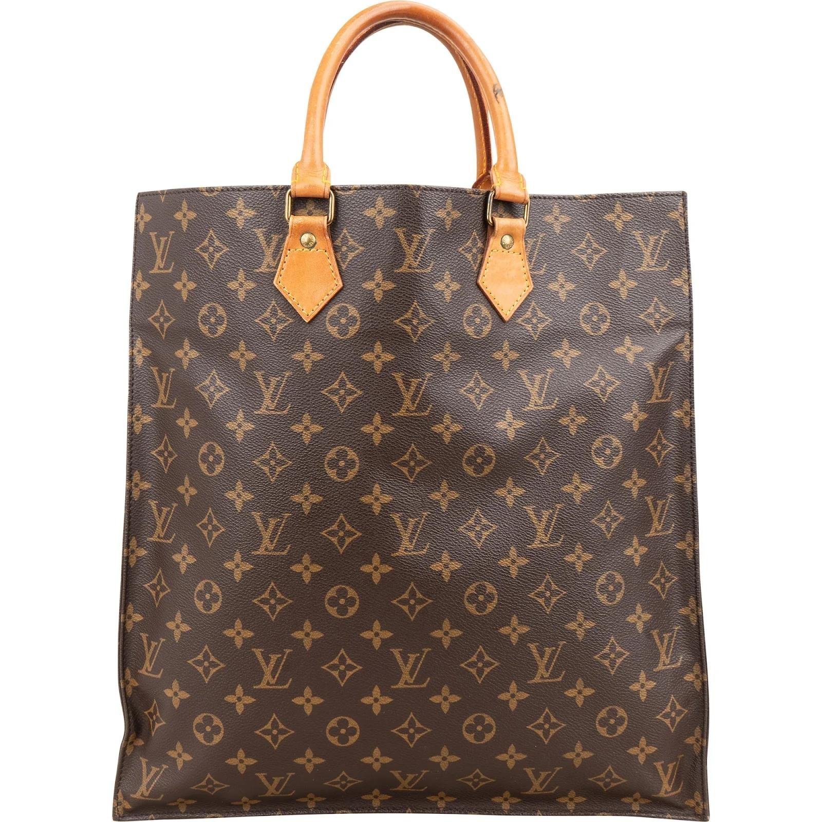 Louis Vuitton Plat leather handbag