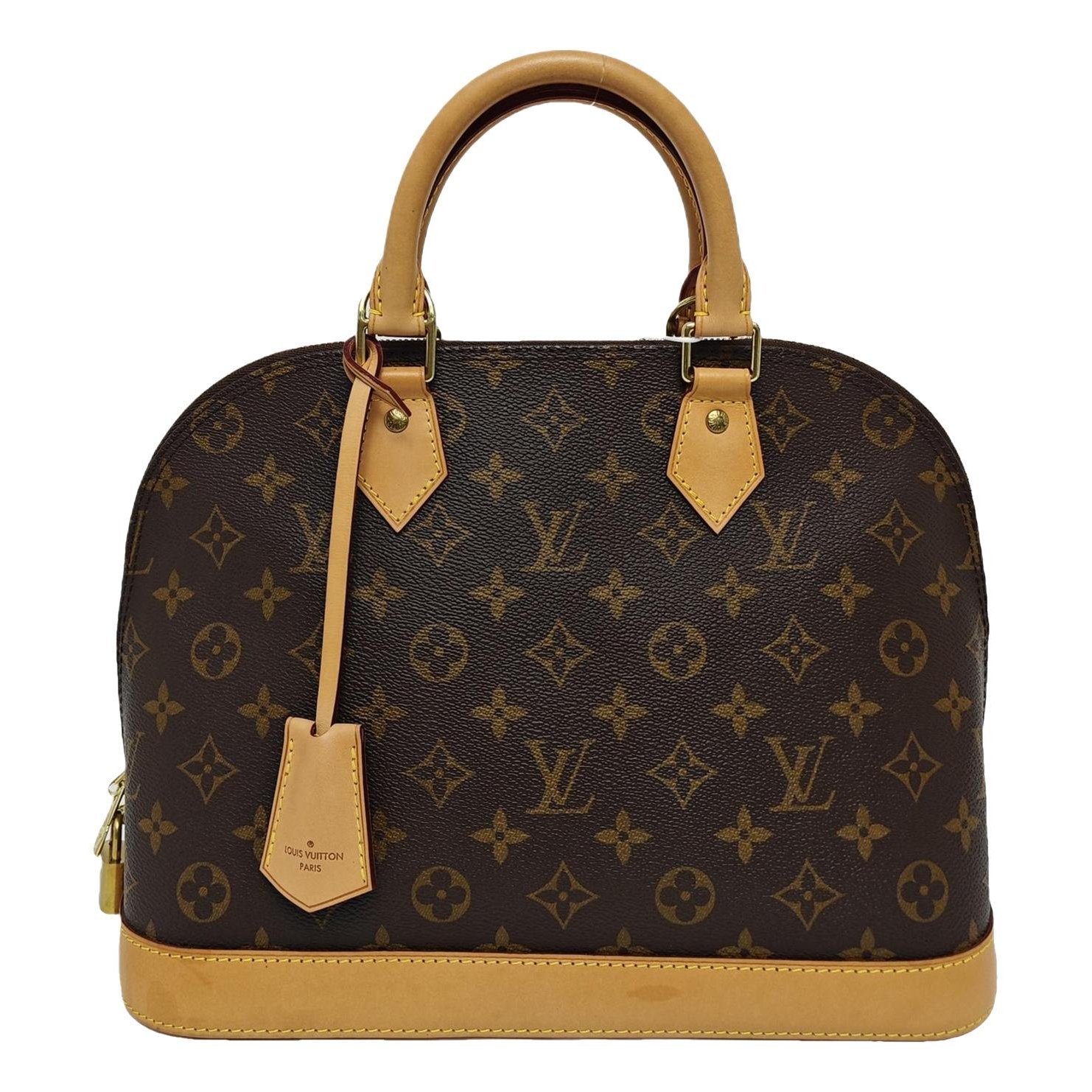 Alma leather handbag
