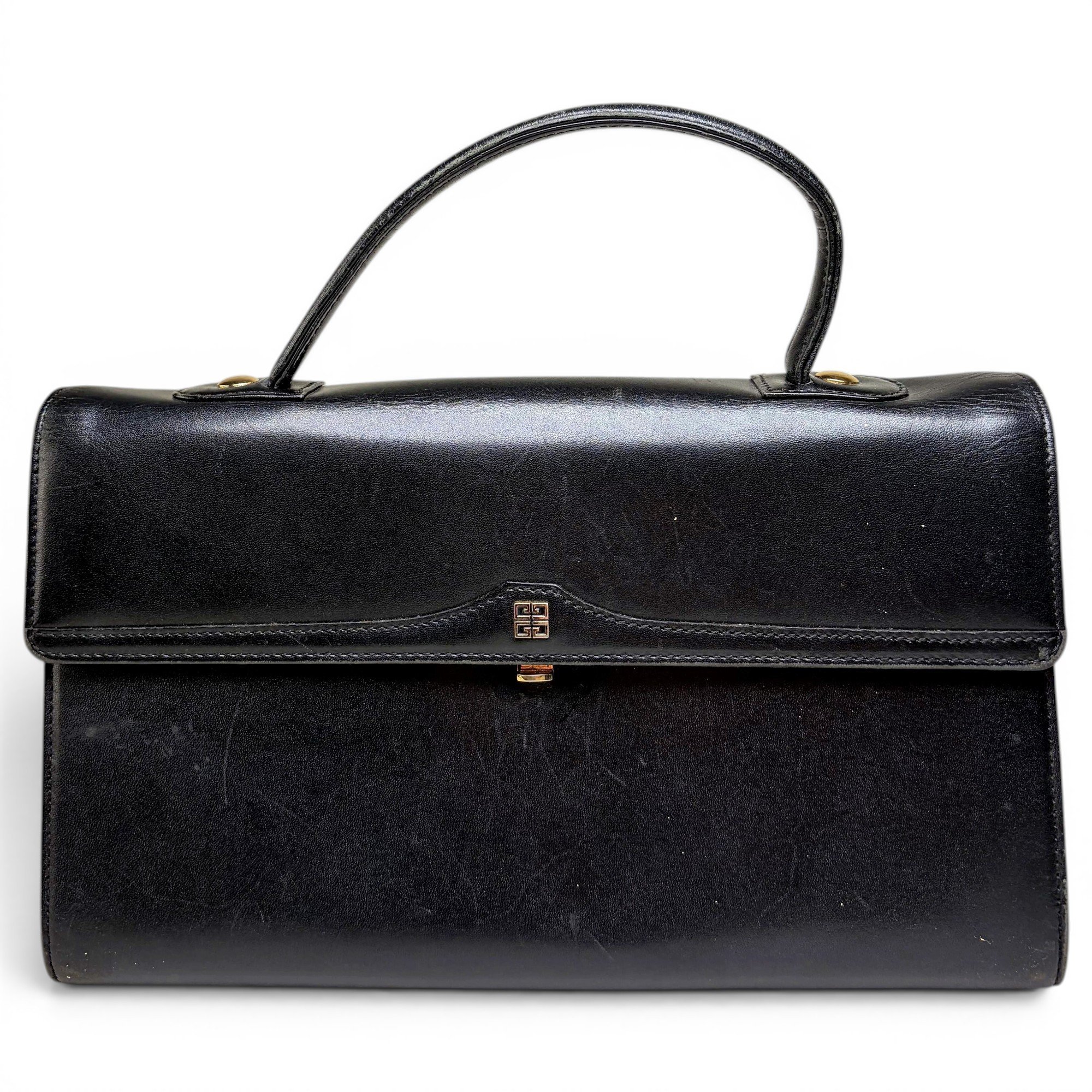 4G leather handbag