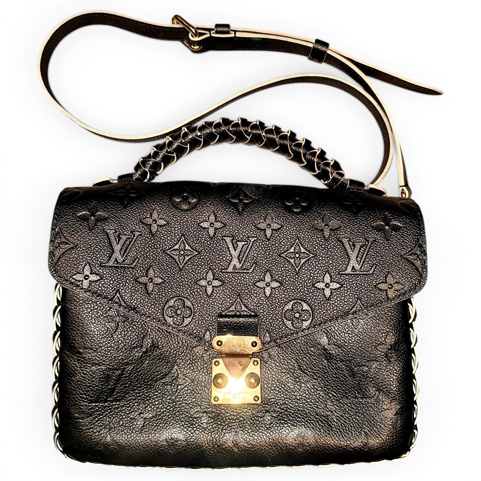 Metis leather handbag