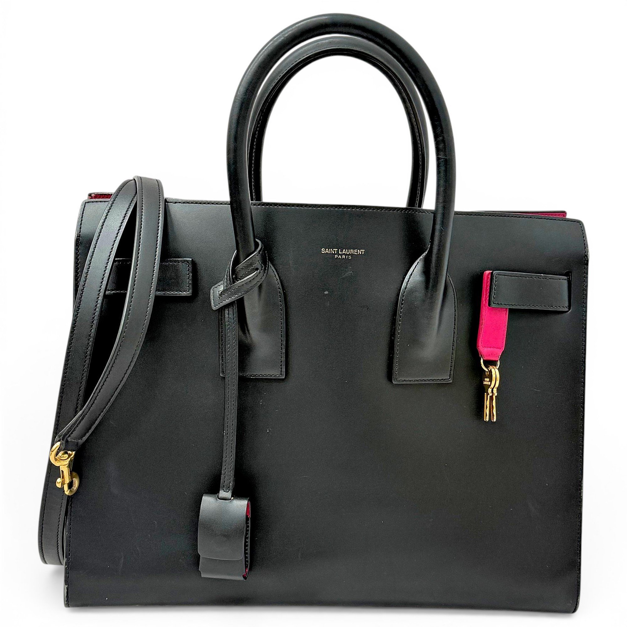 Sac de Jour leather handbag