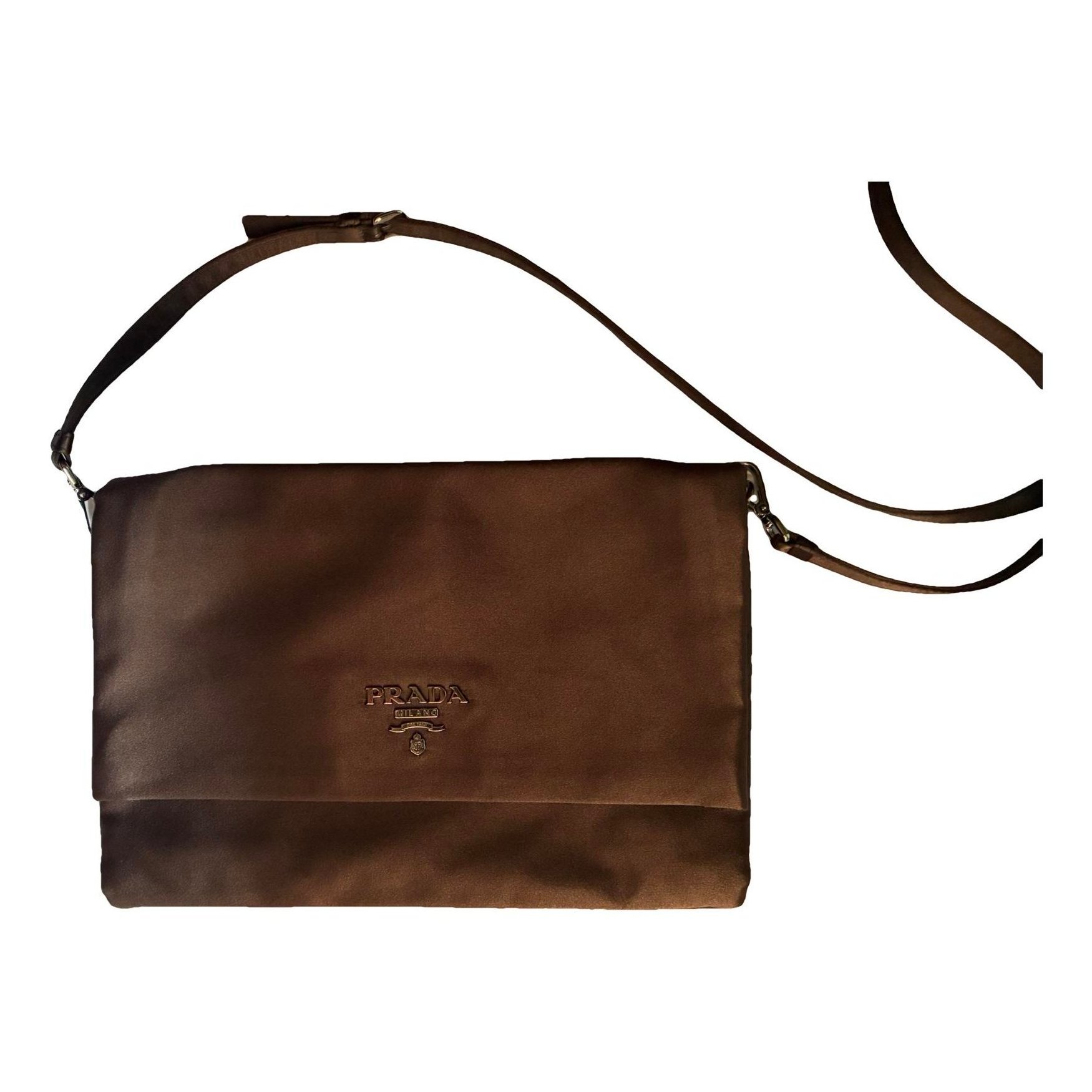 Silk clutch bag