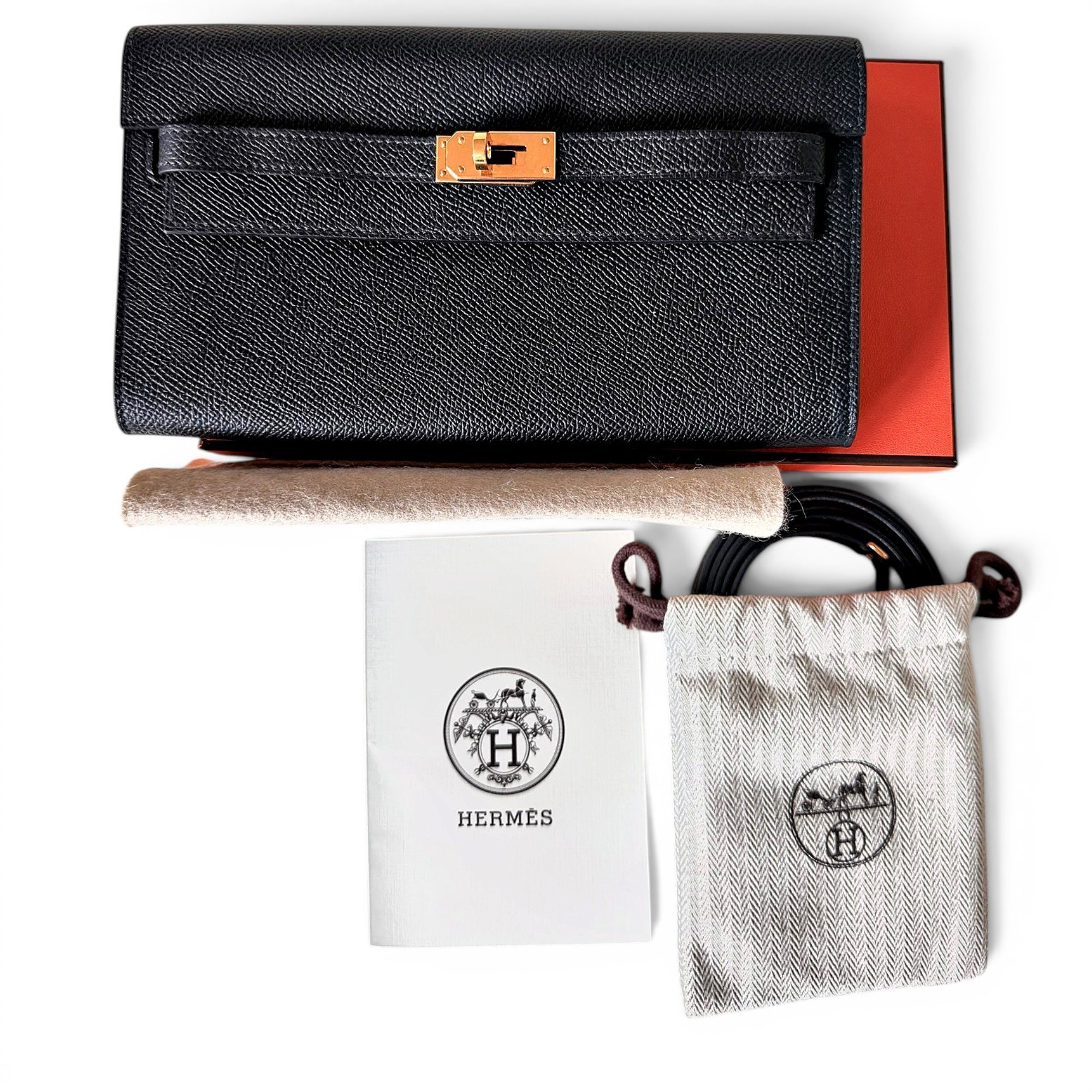 Hermes Kelly 25 Handbag Noir 2025