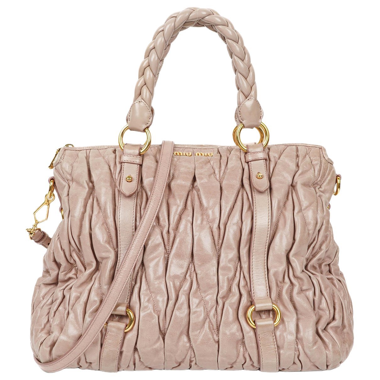 Miu Miu Matelassé leather handbag