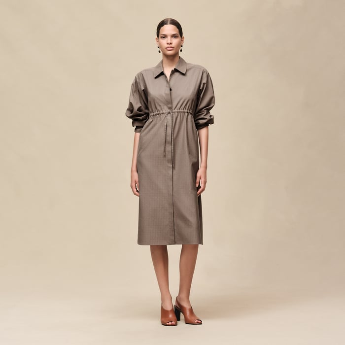"Mosaique" Shirt Dress