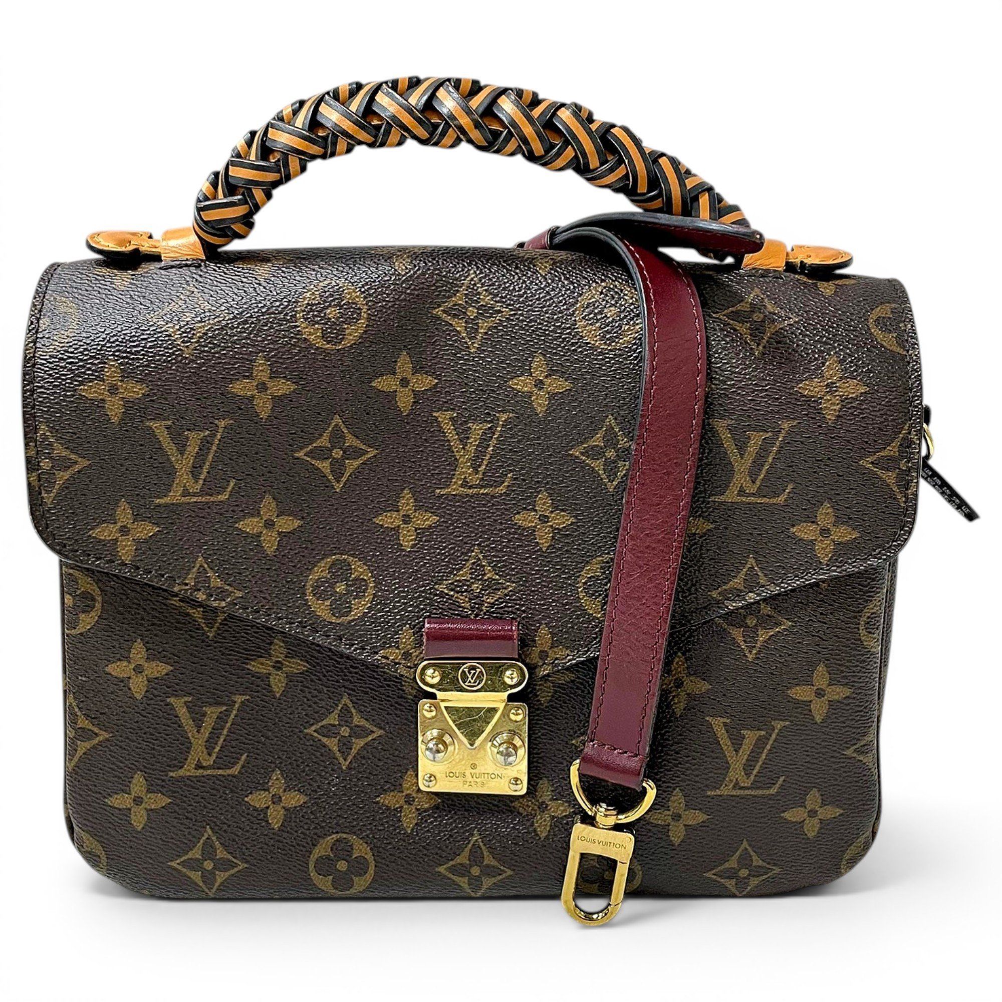 Metis leather handbag