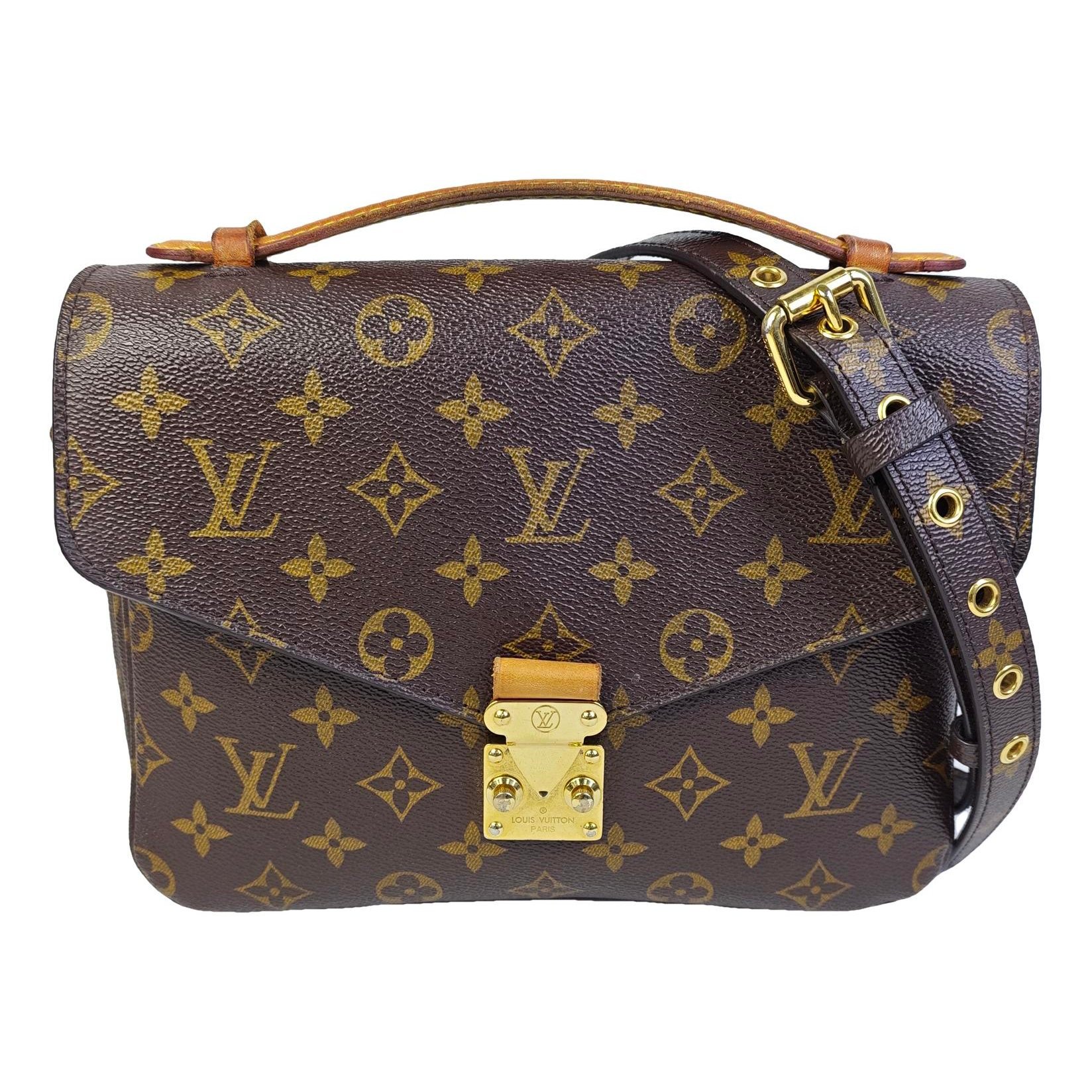 Metis leather handbag