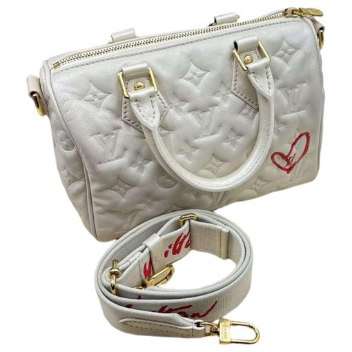 Louis Vuitton Speedy Bandoulière leather handbag