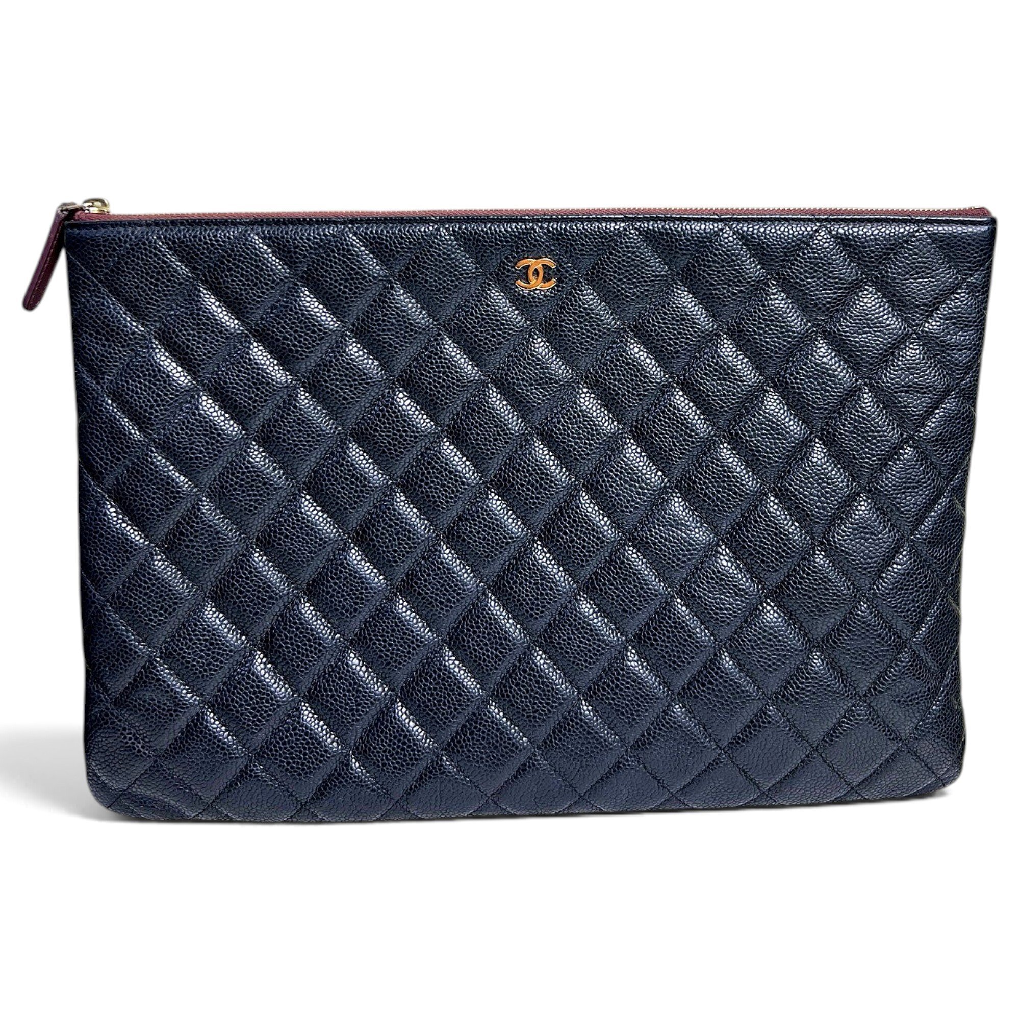 Timeless/Classique leather clutch bag
