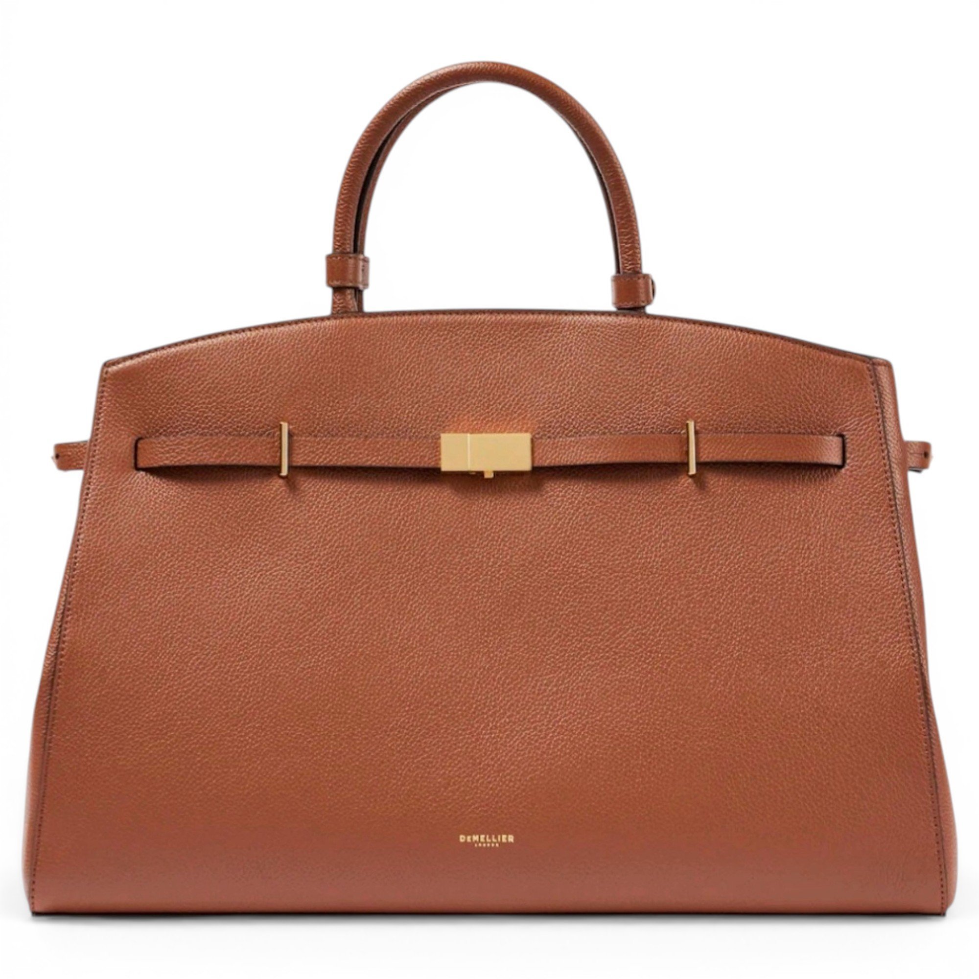 Leather tote