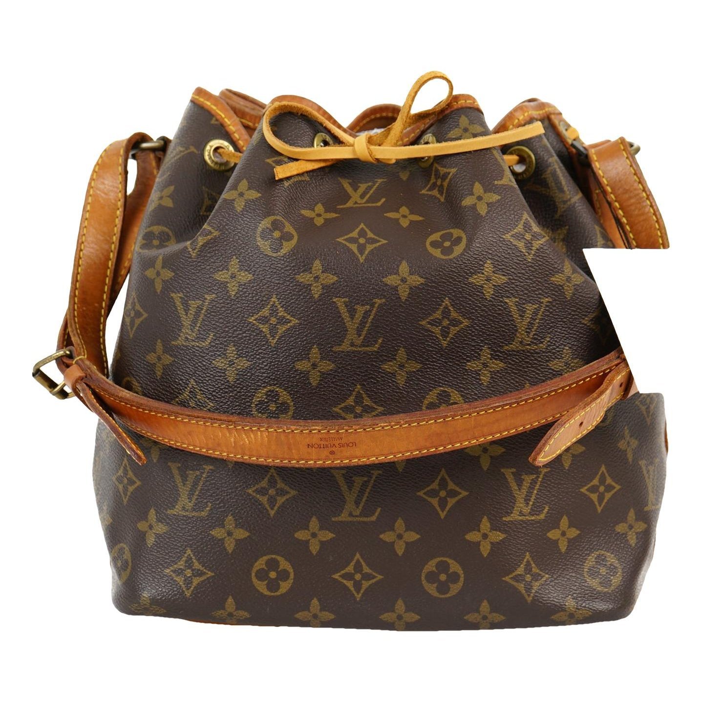 Poche Noé leather handbag
