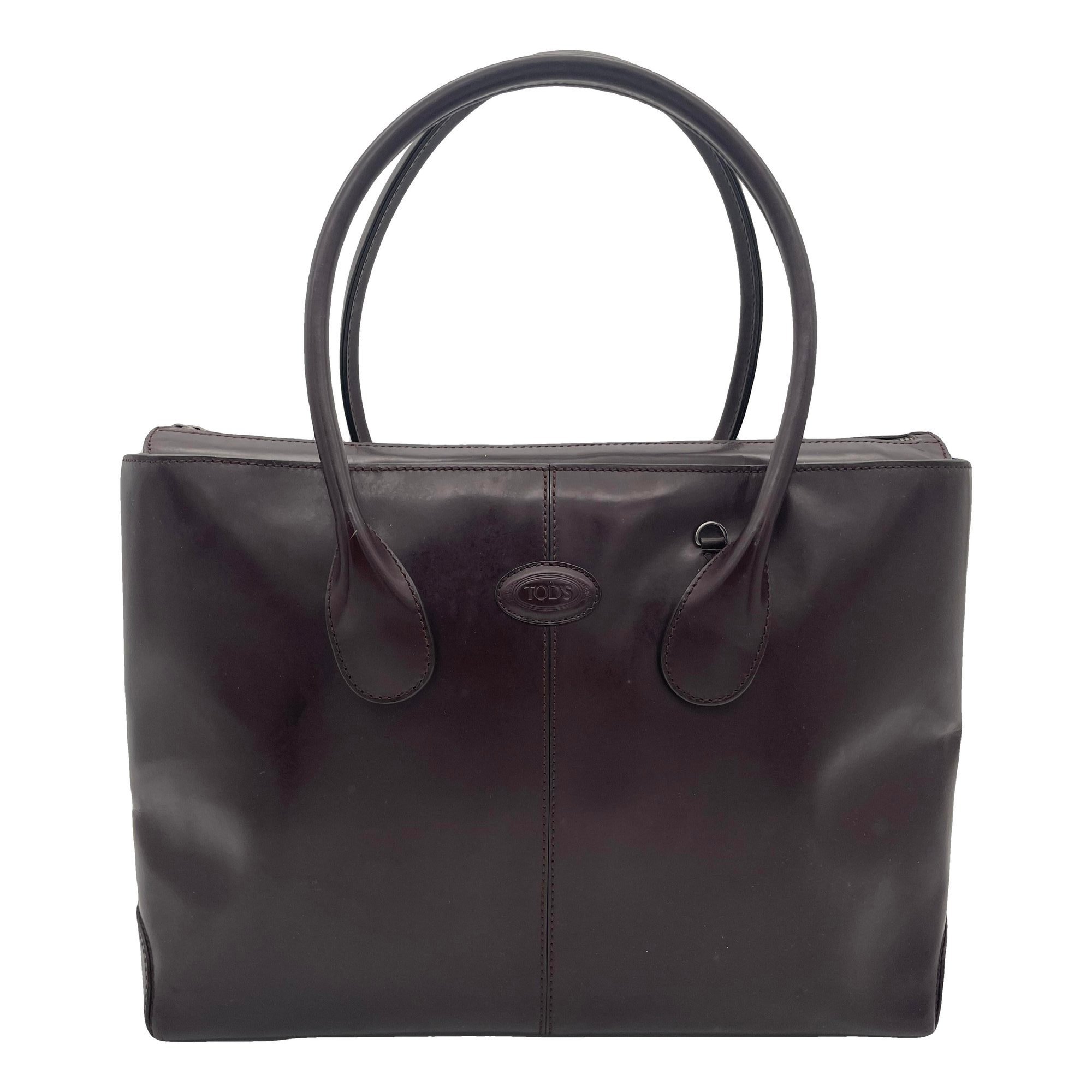 D Bag leather handbag