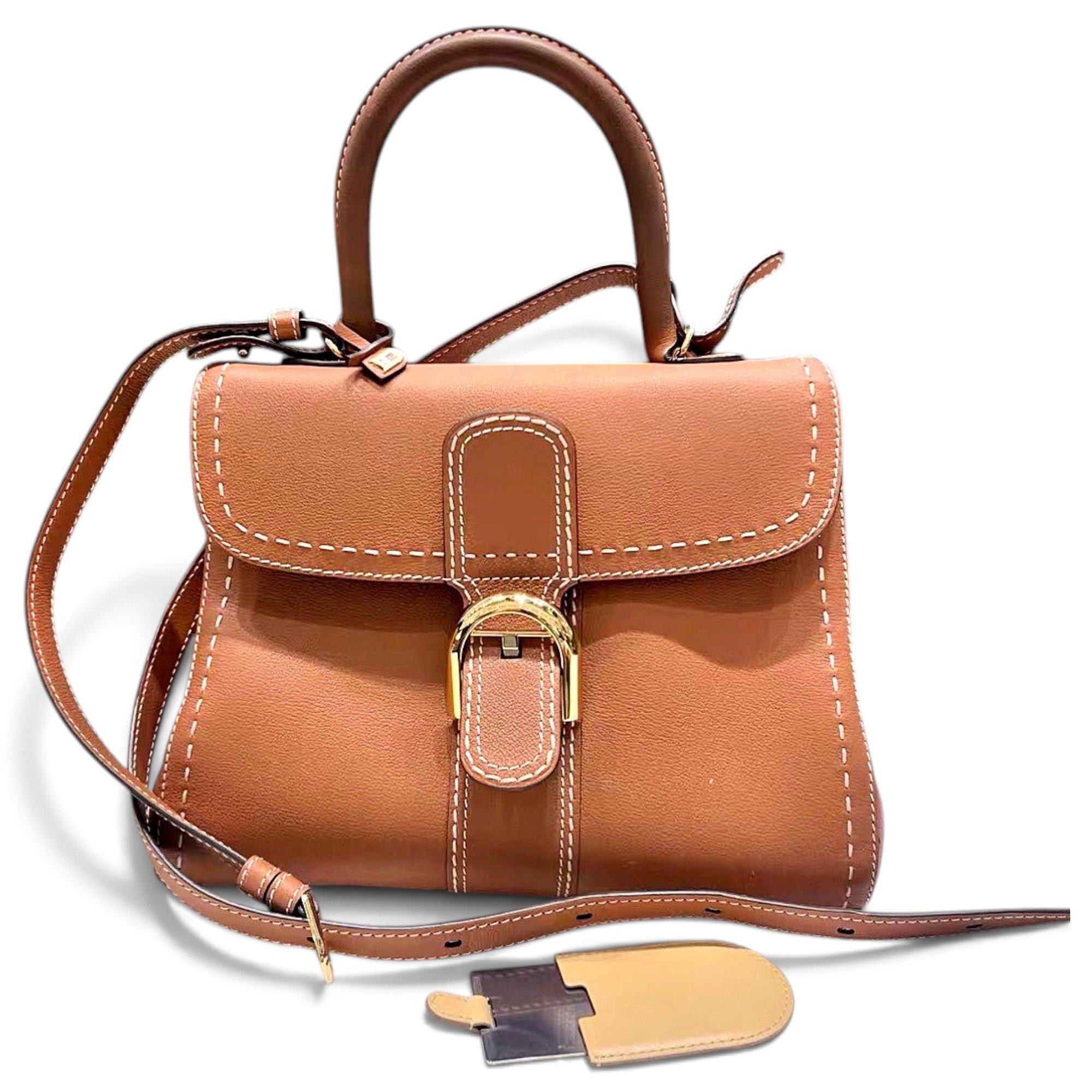 Brillant leather handbag