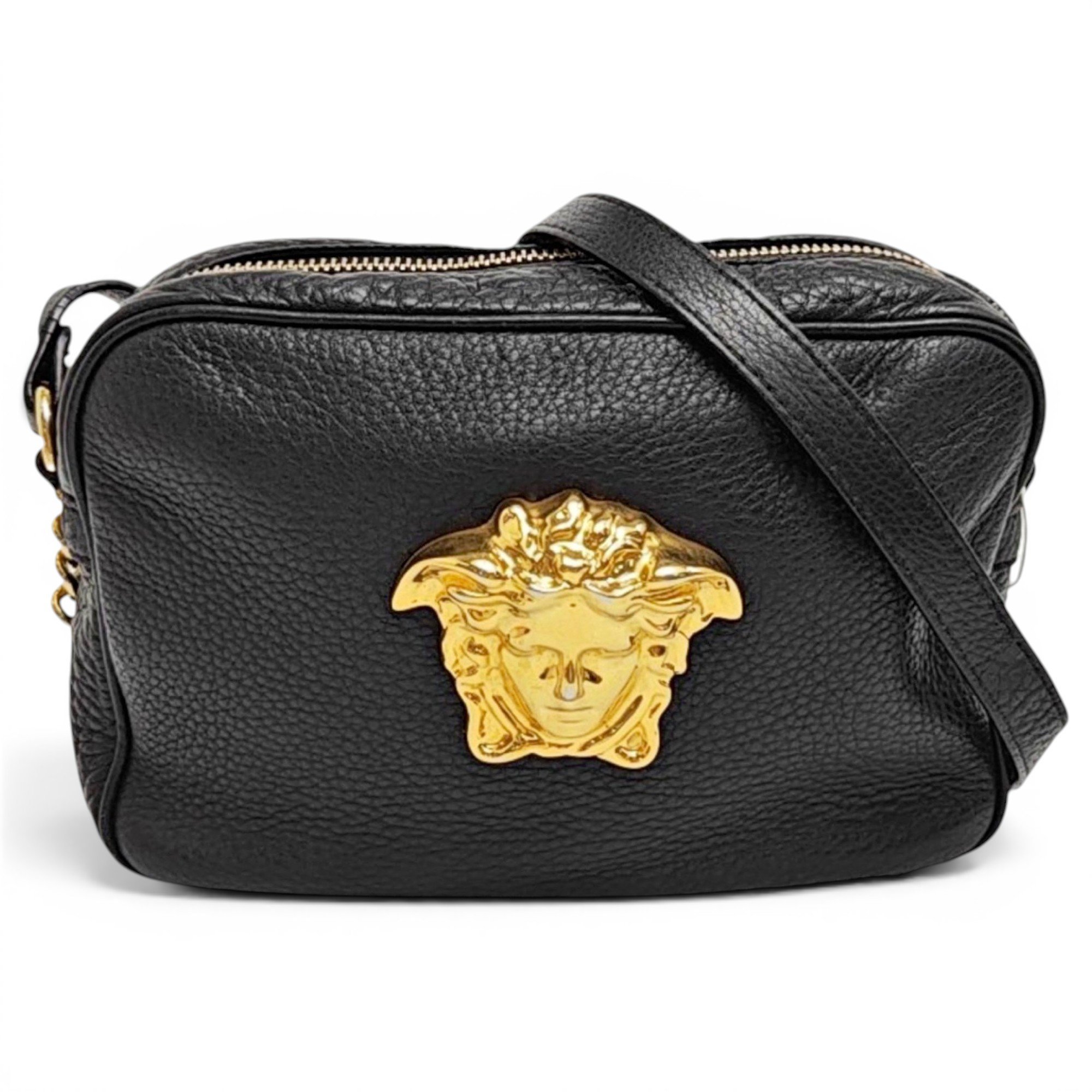 La Medusa leather crossbody bag