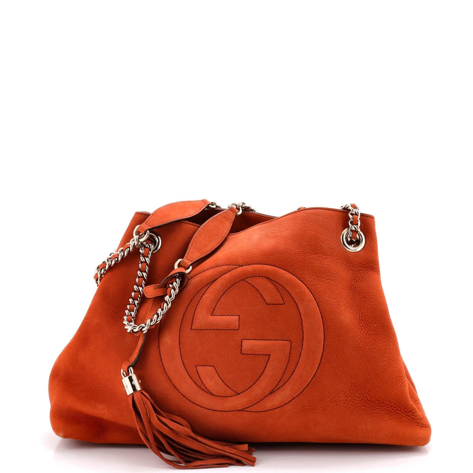 Leather handbag