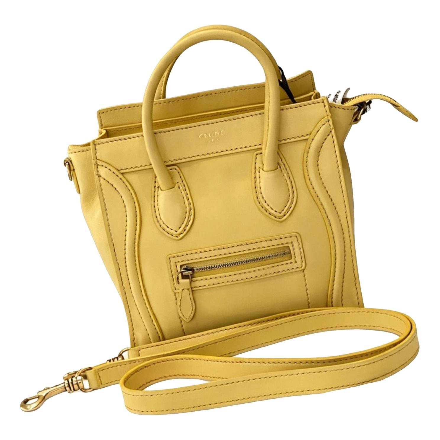Nano Luggage leather bag