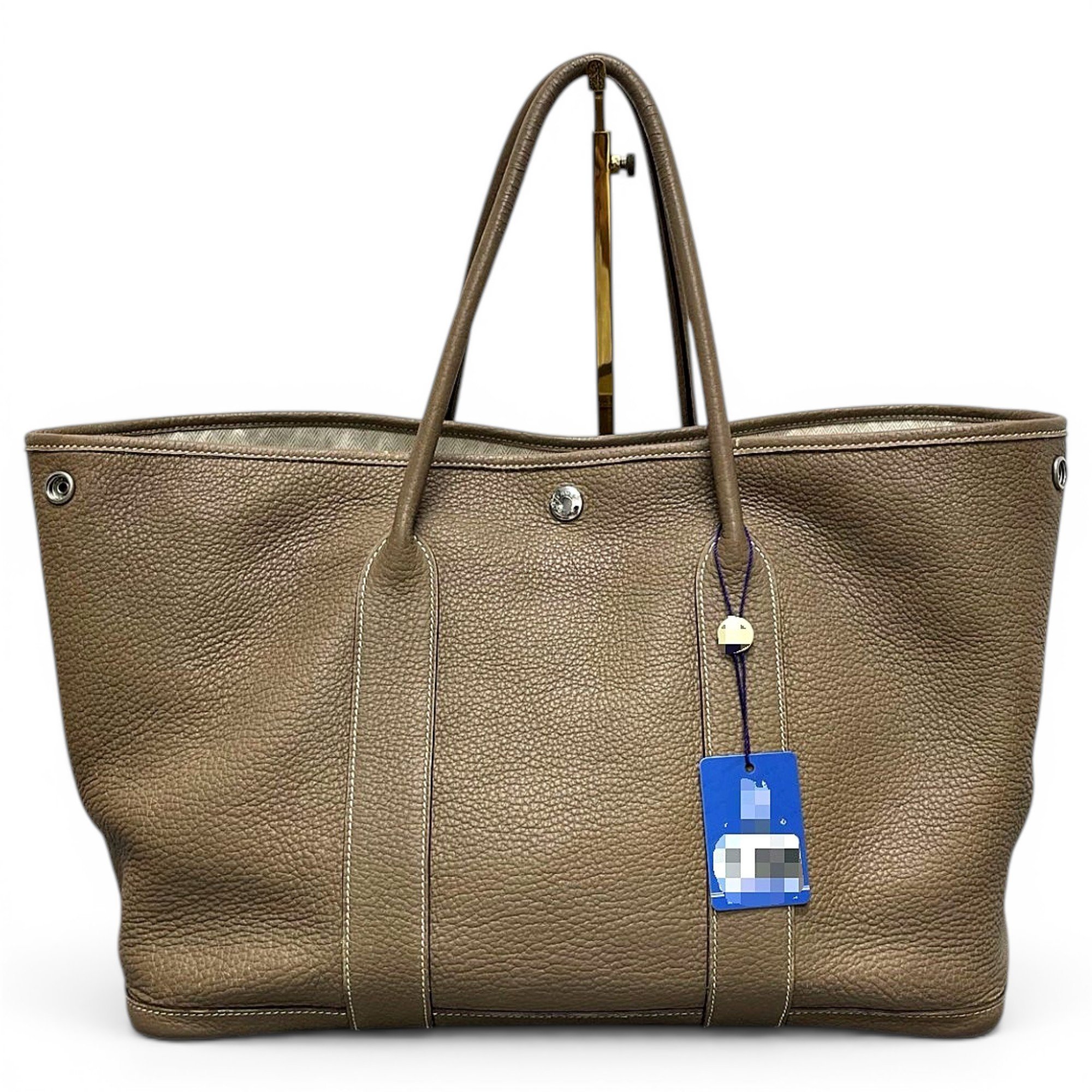 Garden Party leather handbag
