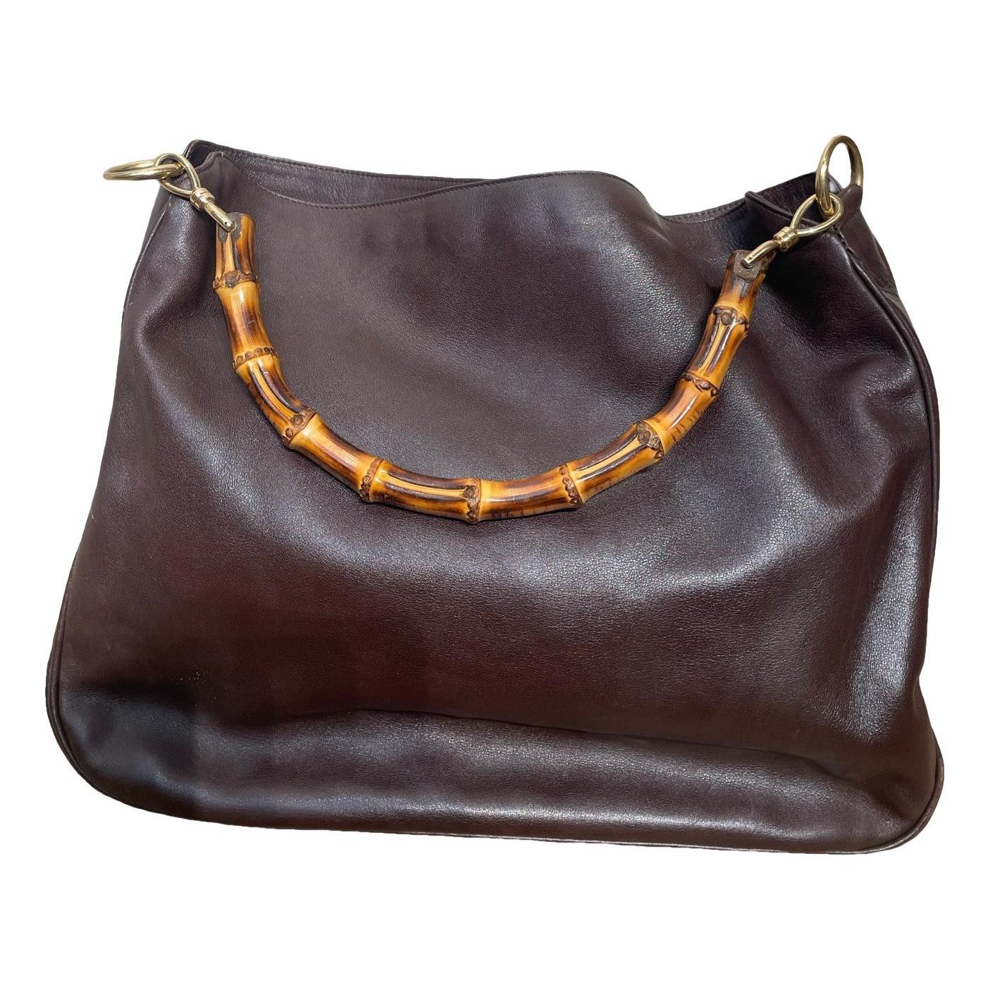 Leather tote