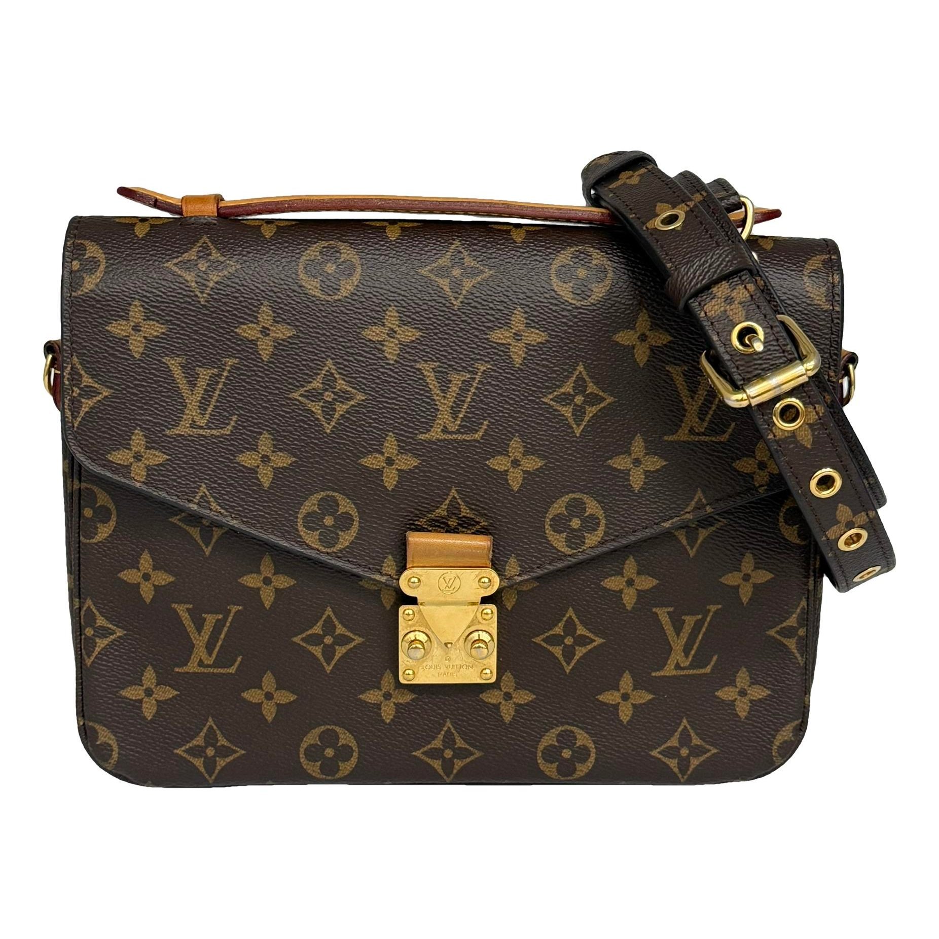 Metis leather handbag